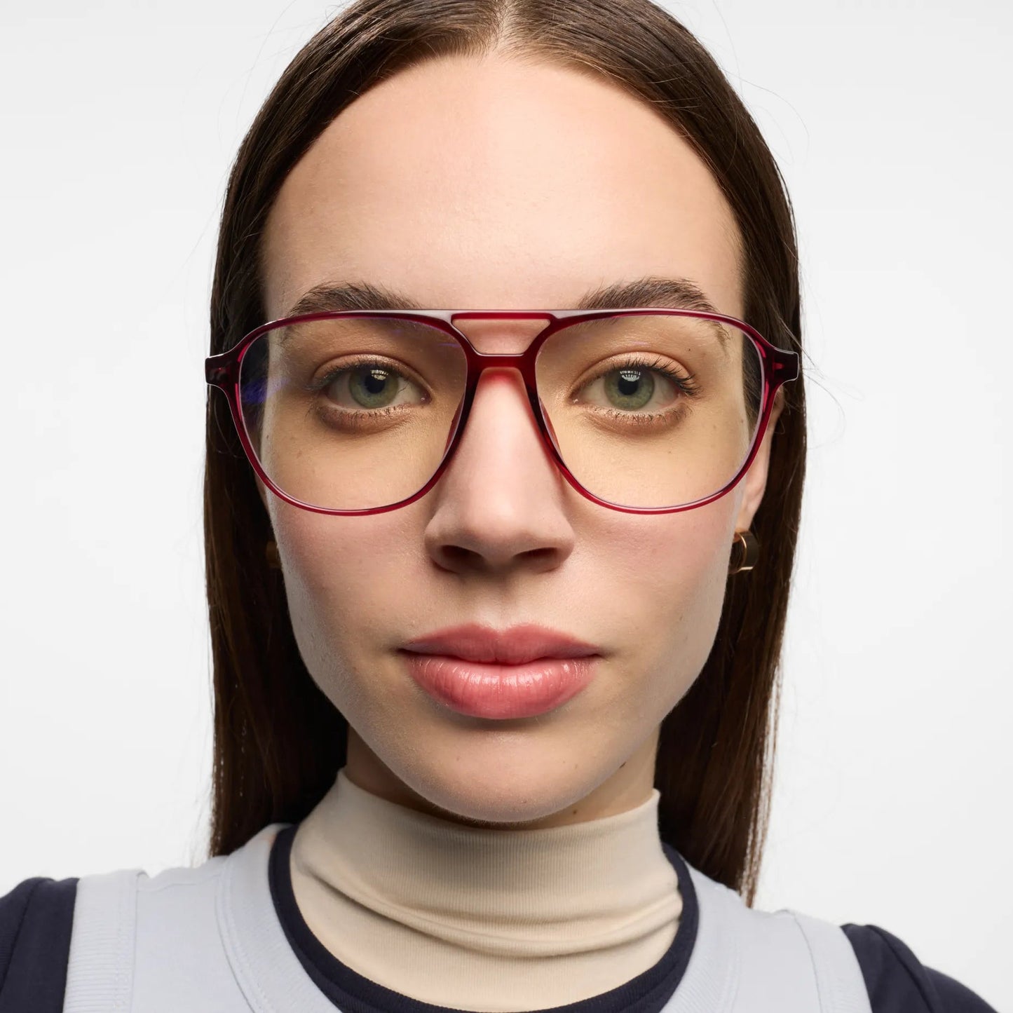 Barner Blue Light Glasses - Brad Cherry Lacquer