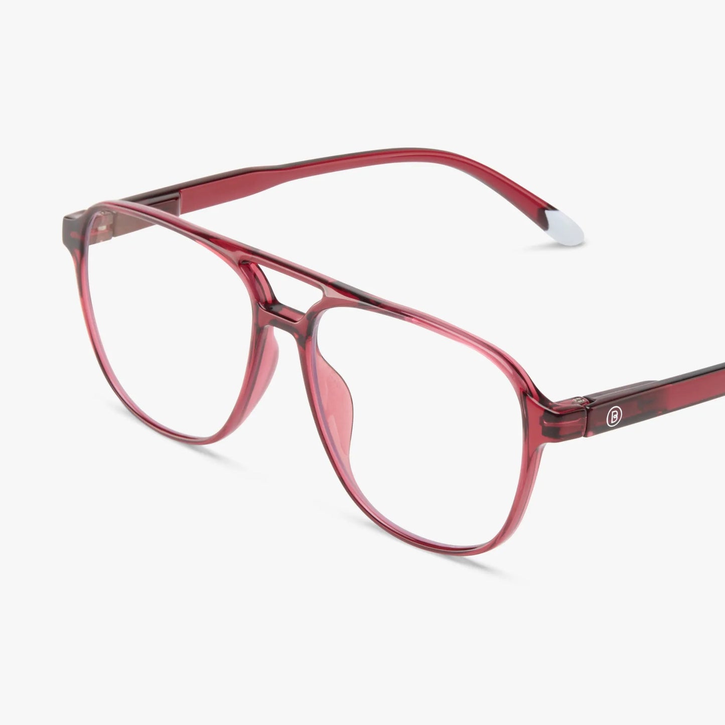 Barner Blue Light Glasses - Brad Cherry Lacquer