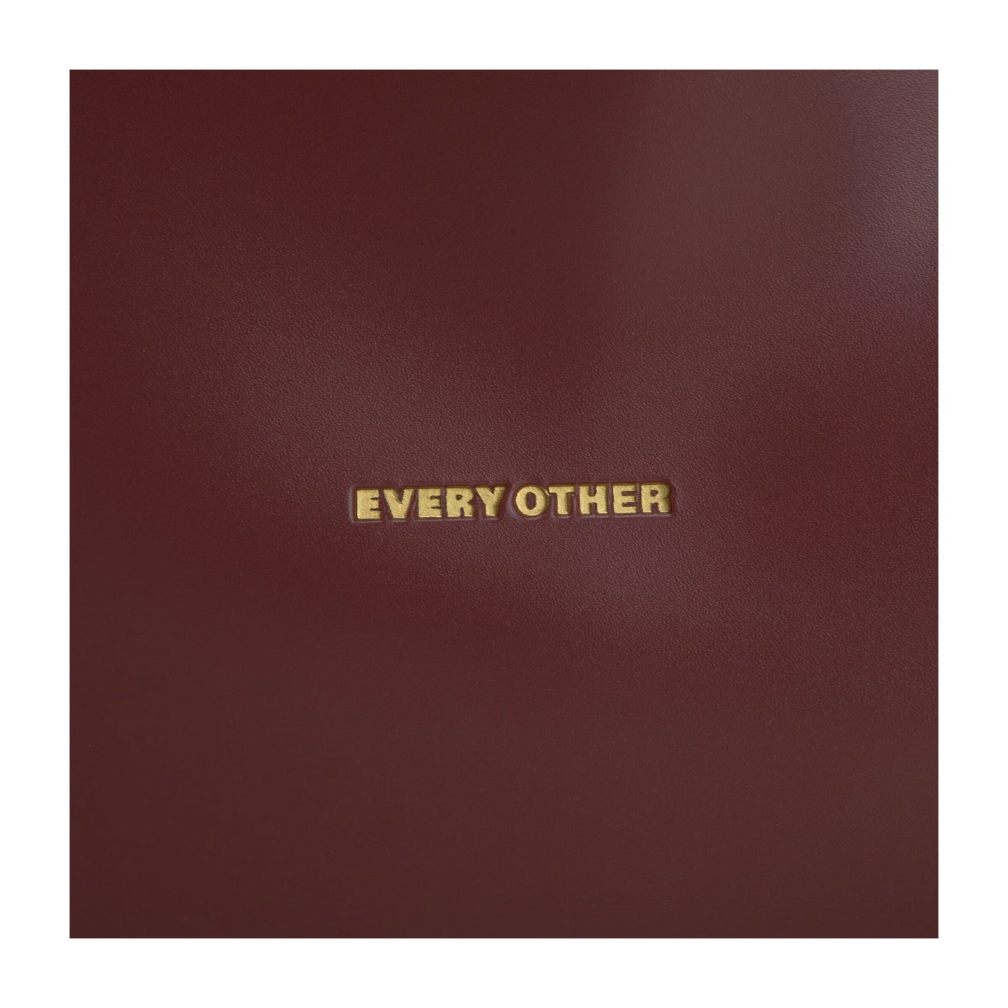 Adjustable Slouch Tote Bag Burgundy
