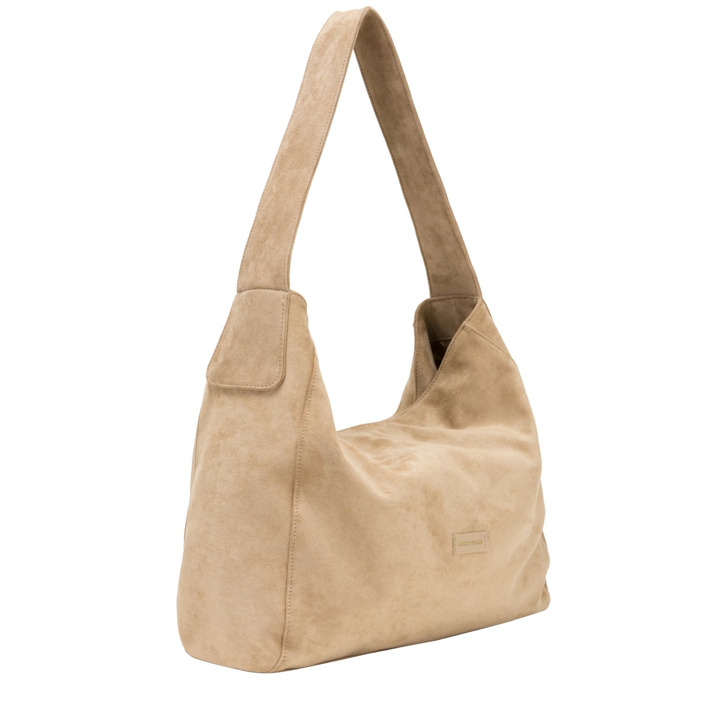 Suede Single Strap Shoulder Bag