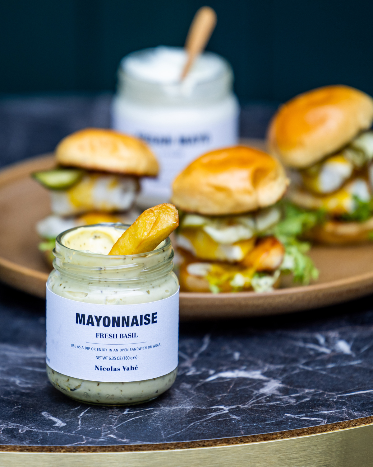 Fresh Basil Mayonnaise