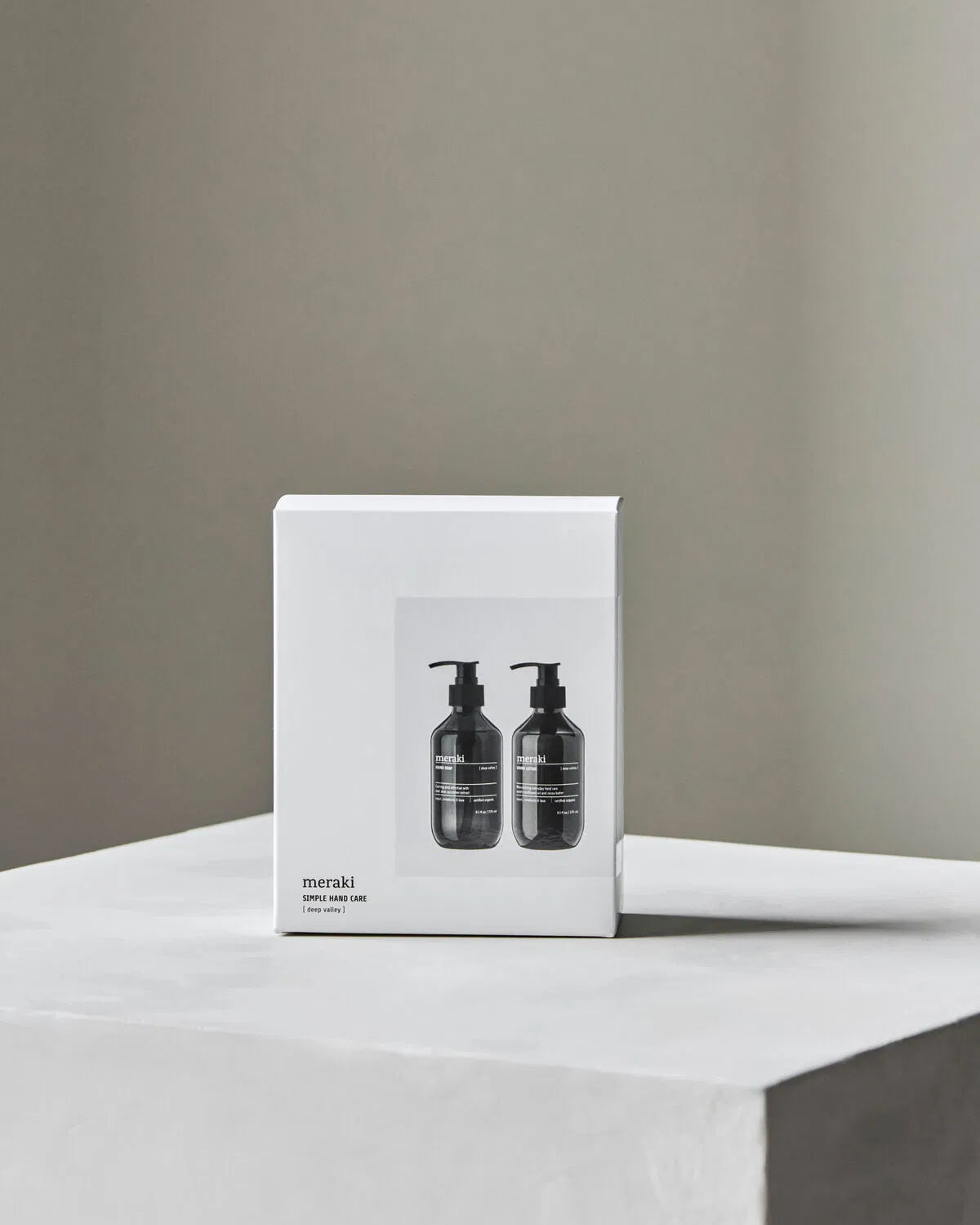 Gift box, deep valley hand soap + hand lotion