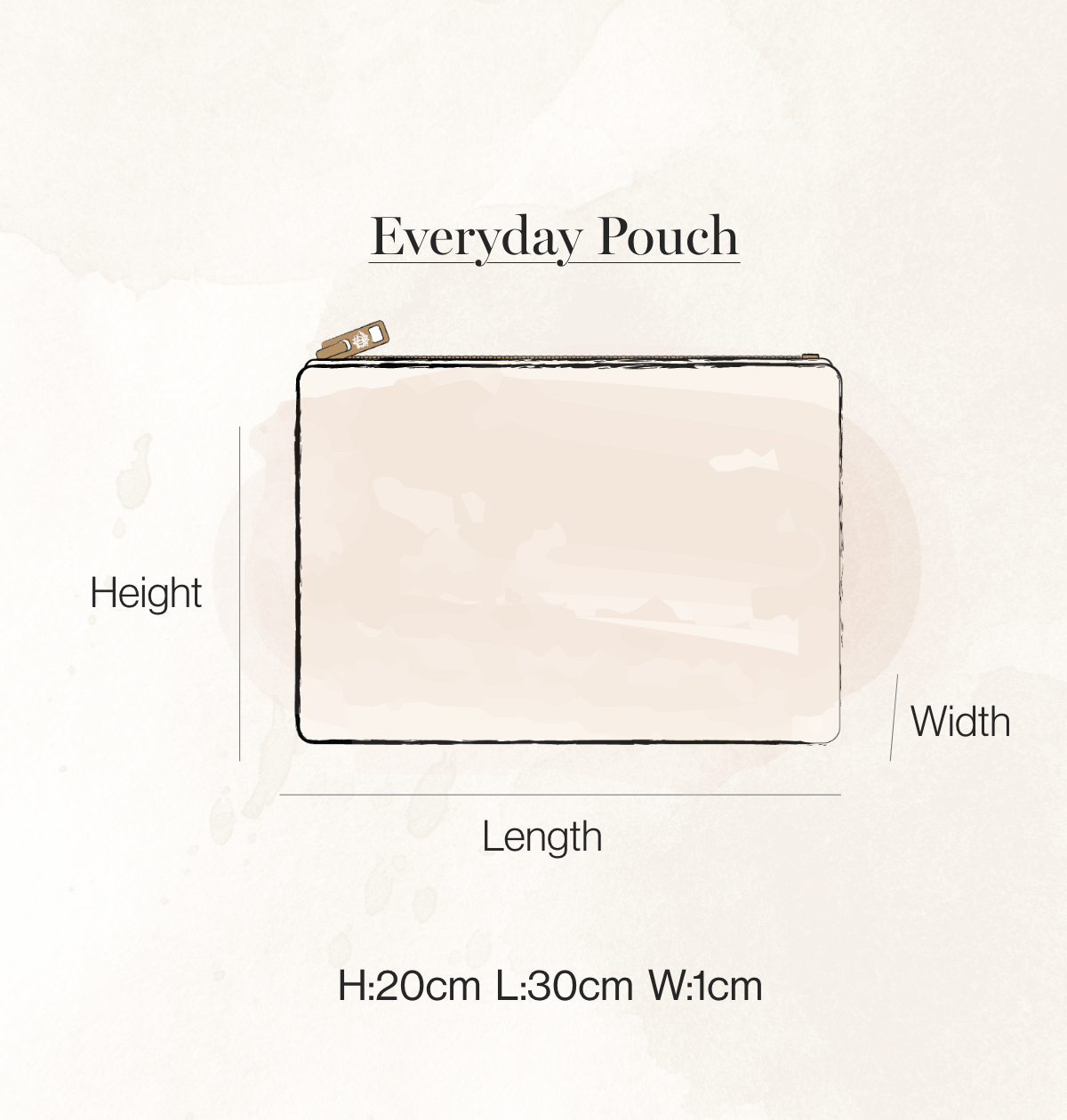 Sun Goddess Everyday Pouch