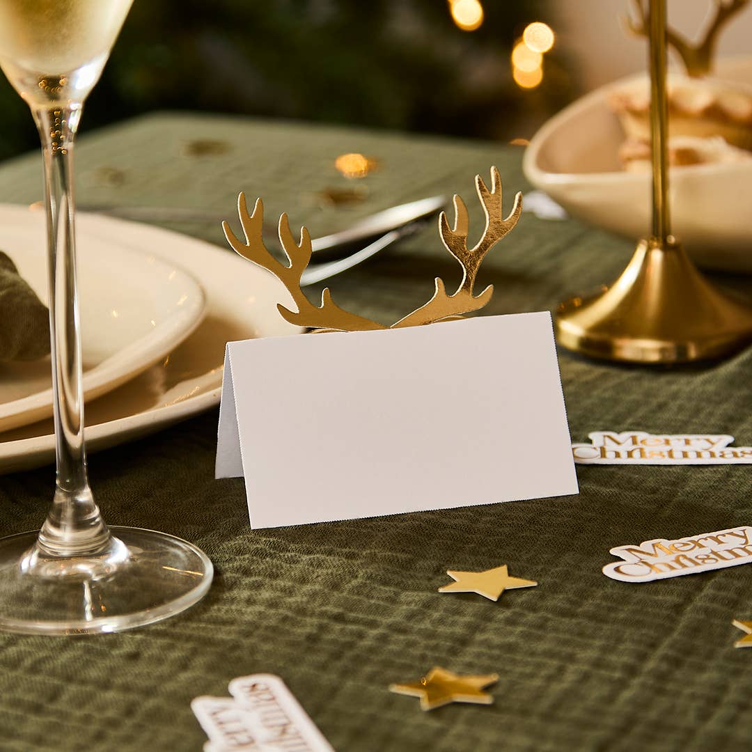 Antler Place Cards - Pack of 10