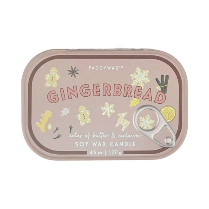 Bistro Tin Candle - Gingerbread