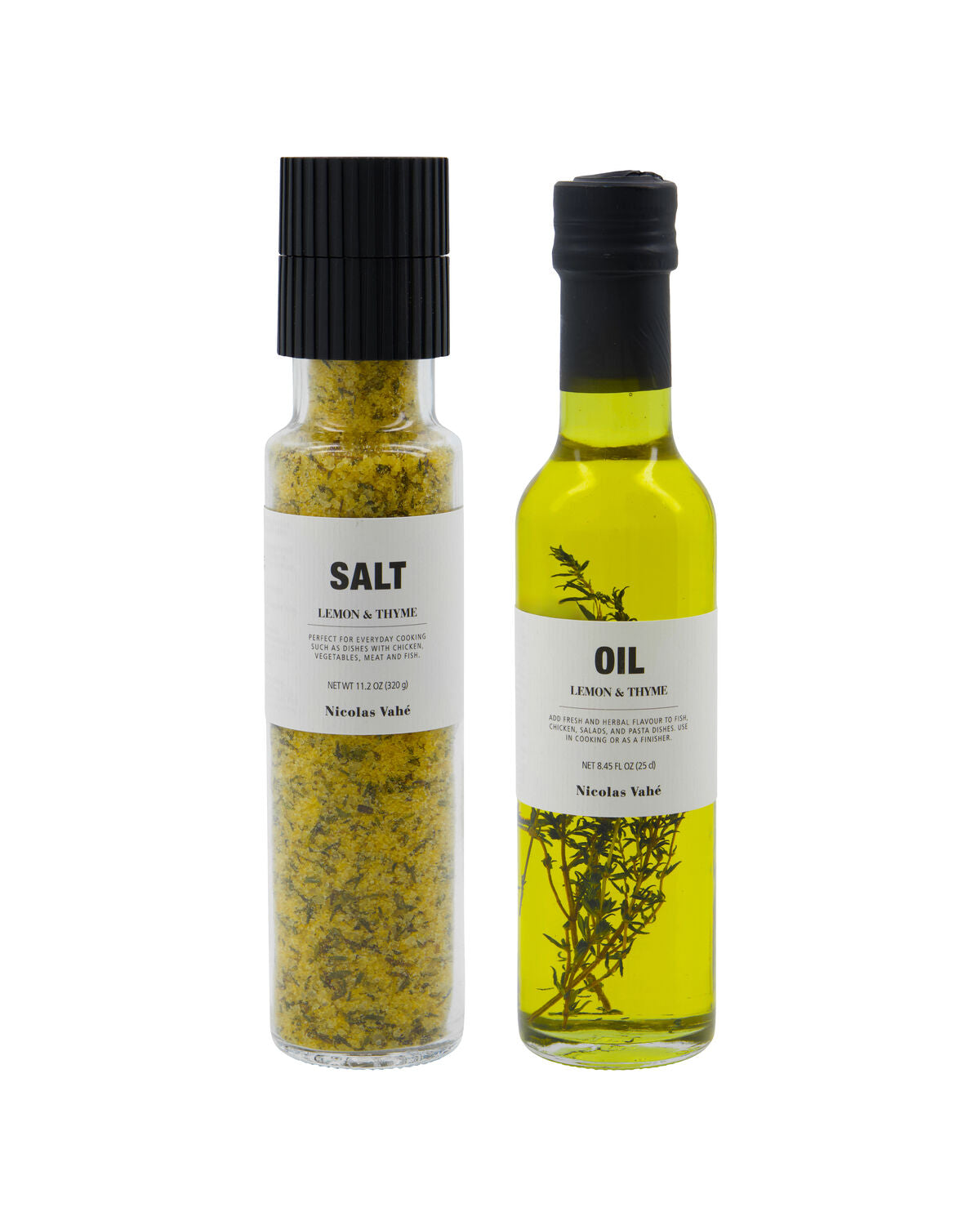 Gift box, Salt & oil, Lemon, 330|25 g|cl