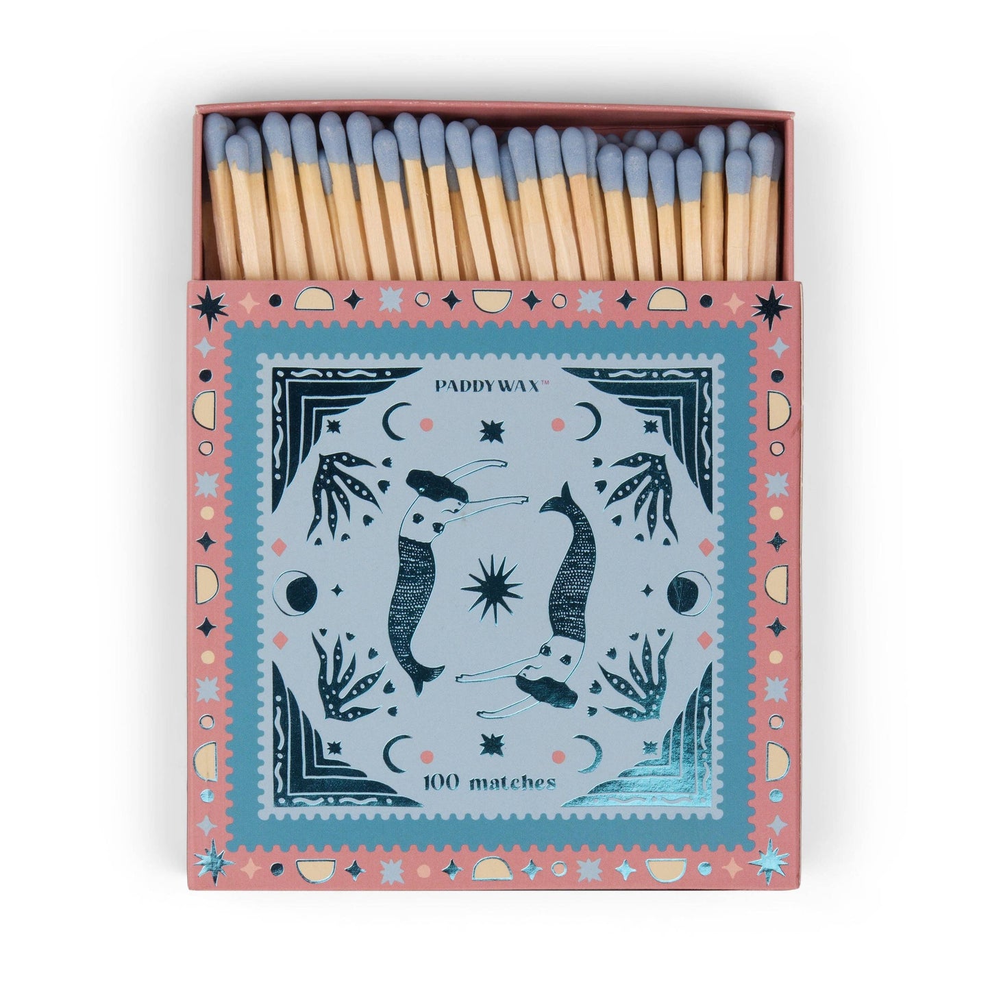 Paddywax Jumbo Boxed Matches - Mermaids