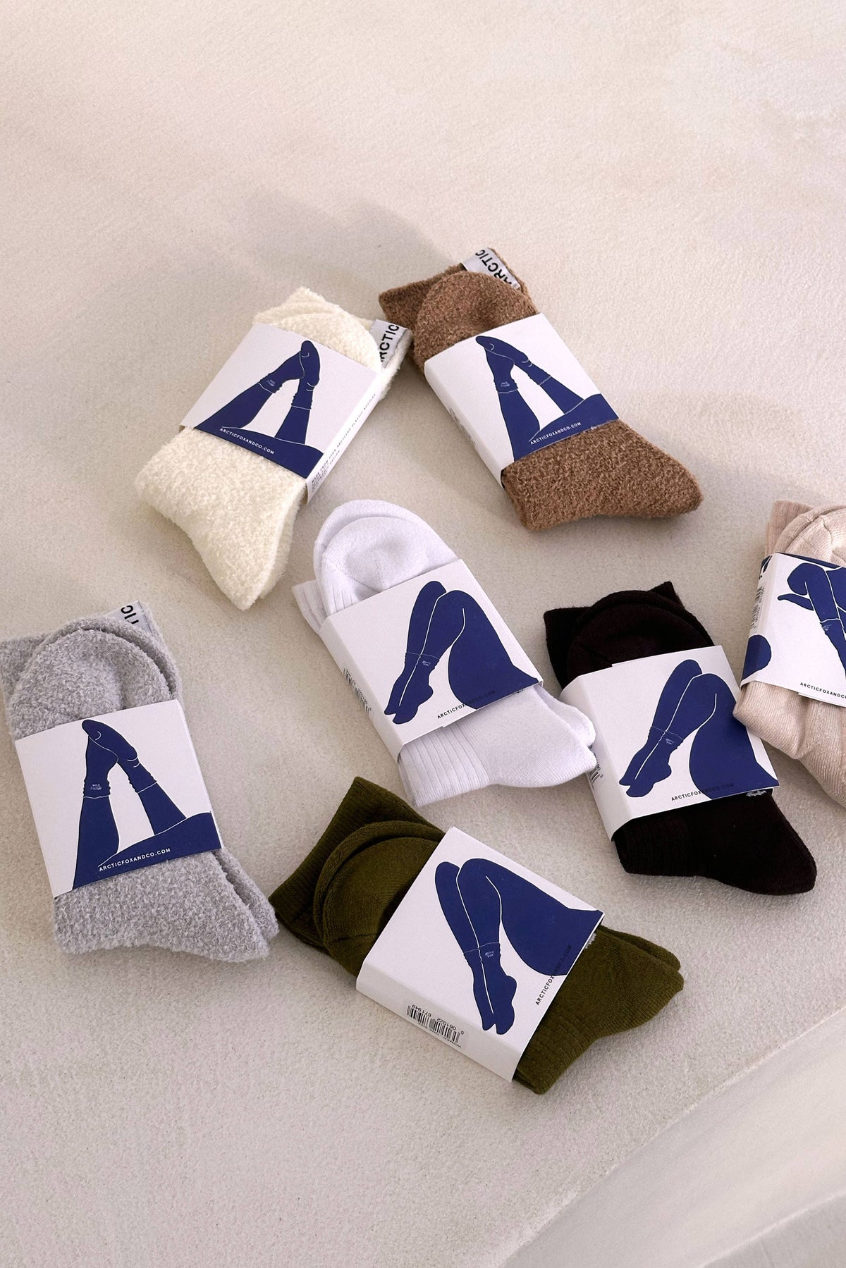 Cosy Socks - 100% Recycled - Cocoa Powder - AW26