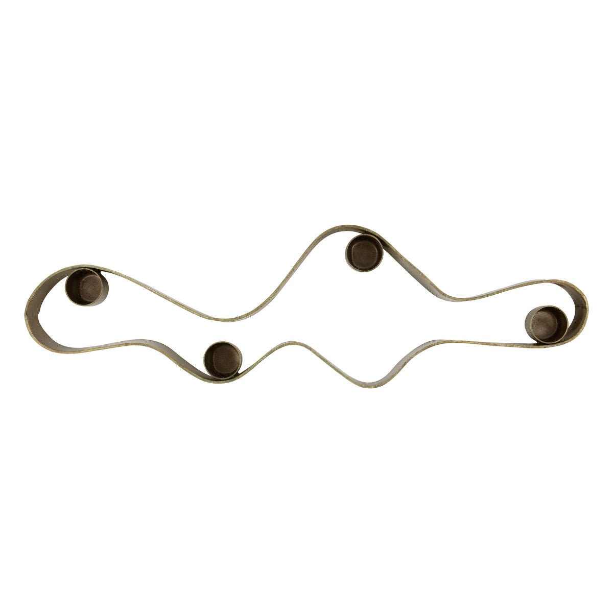 Antique brown Candle holder - MarramTrading.com