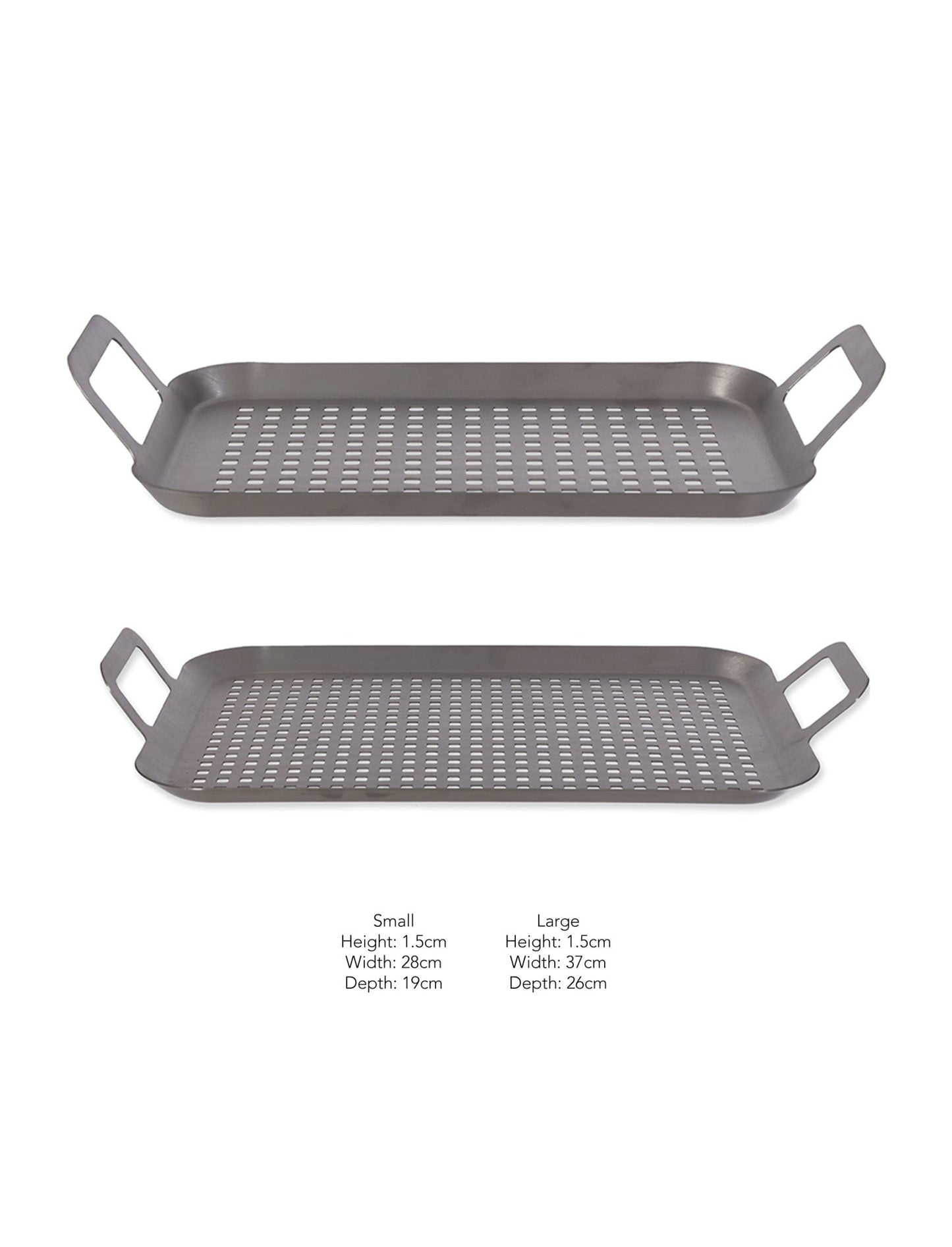 BBQ TRAYS SET OF 2 - MarramTrading.com