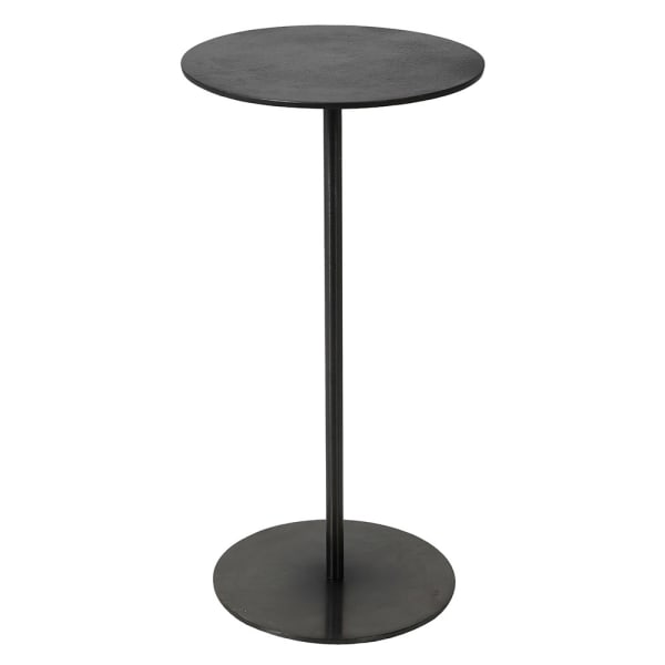 Black Round Pedestal Table - MarramTrading.com