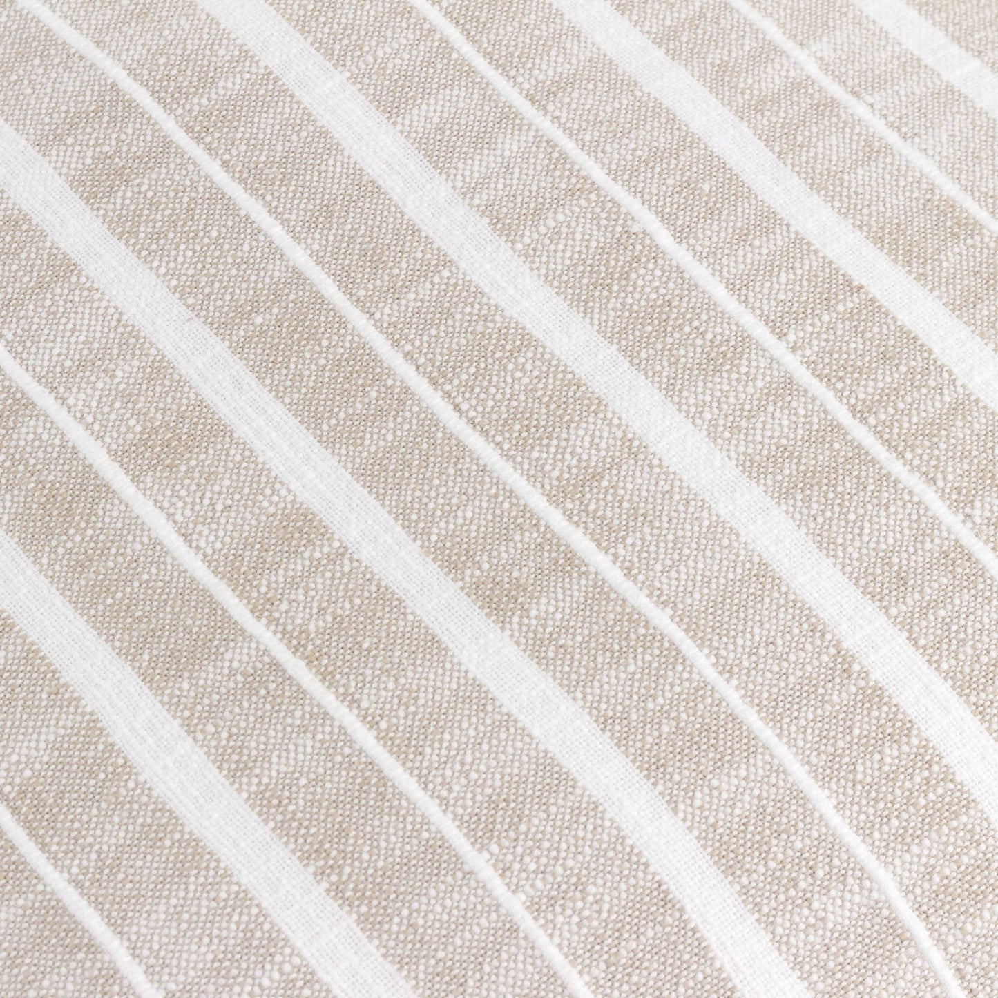 Bowman Striped Cushion Natural - MarramTrading.com