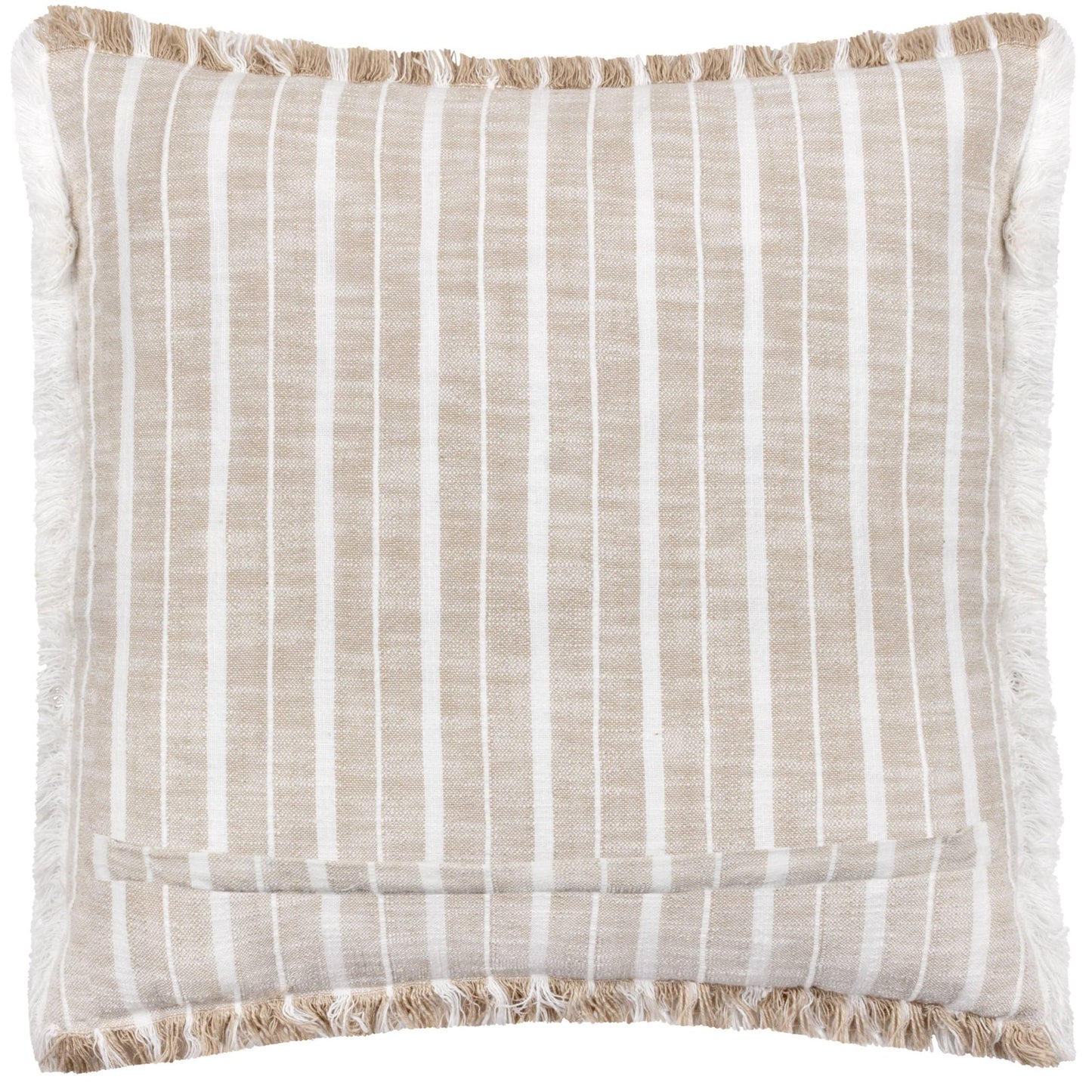 Bowman Striped Cushion Natural - MarramTrading.com