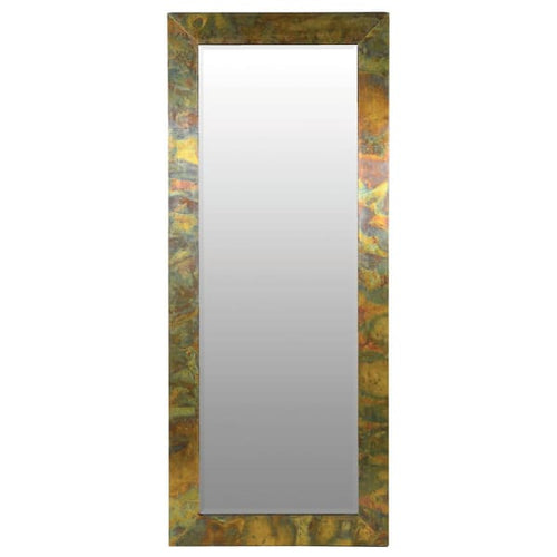 Brass Effect Wall Mirror - MarramTrading.com