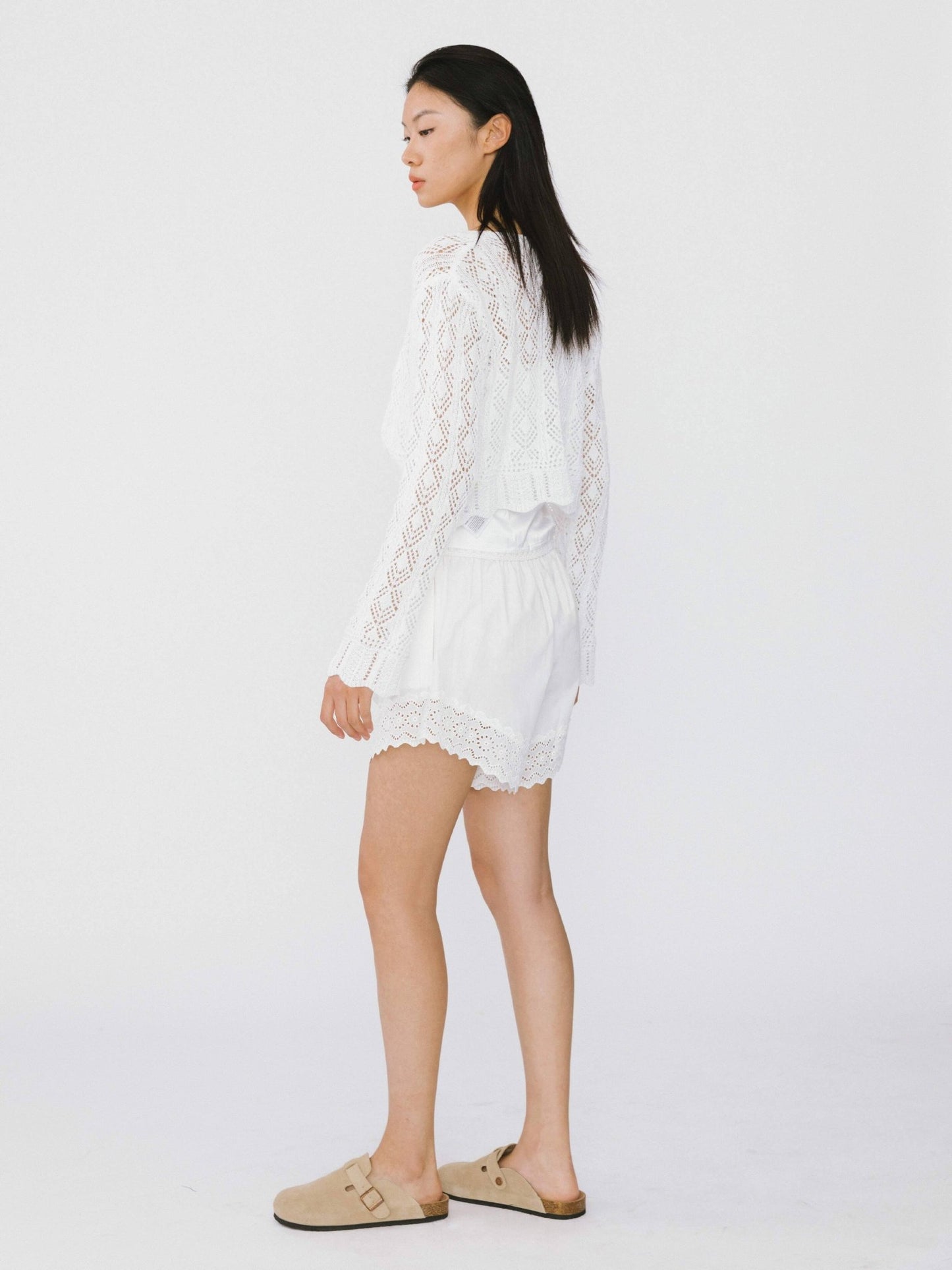 Casual Lace 100% Cotton Shorts - MarramTrading.com