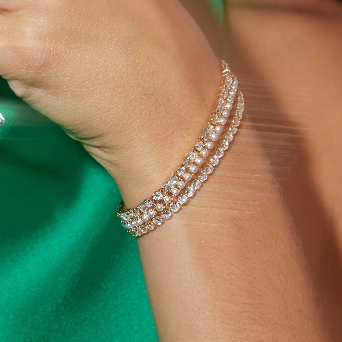 Crystal Tennis Bracelet - MarramTrading.com