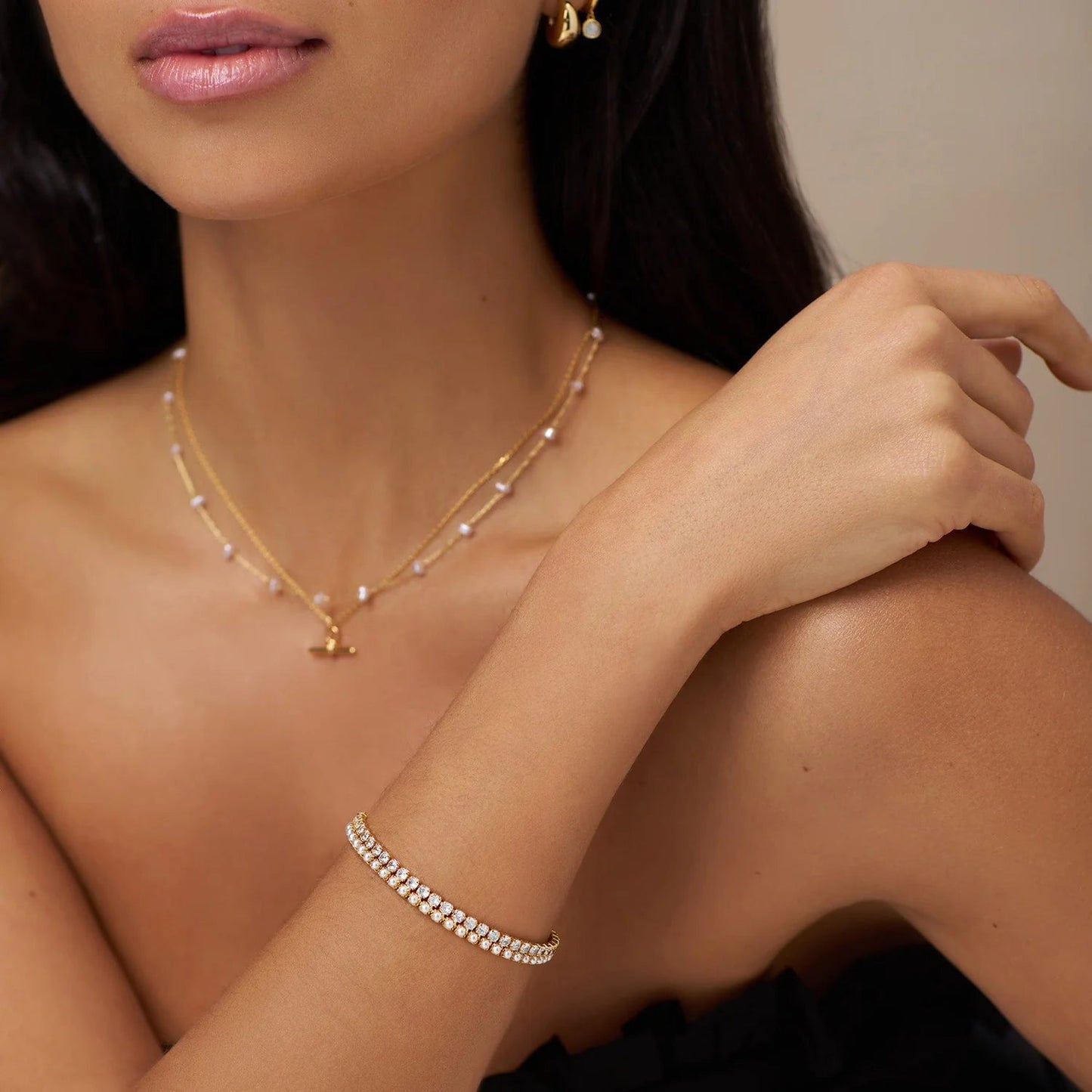 Crystal Tennis Bracelet - MarramTrading.com