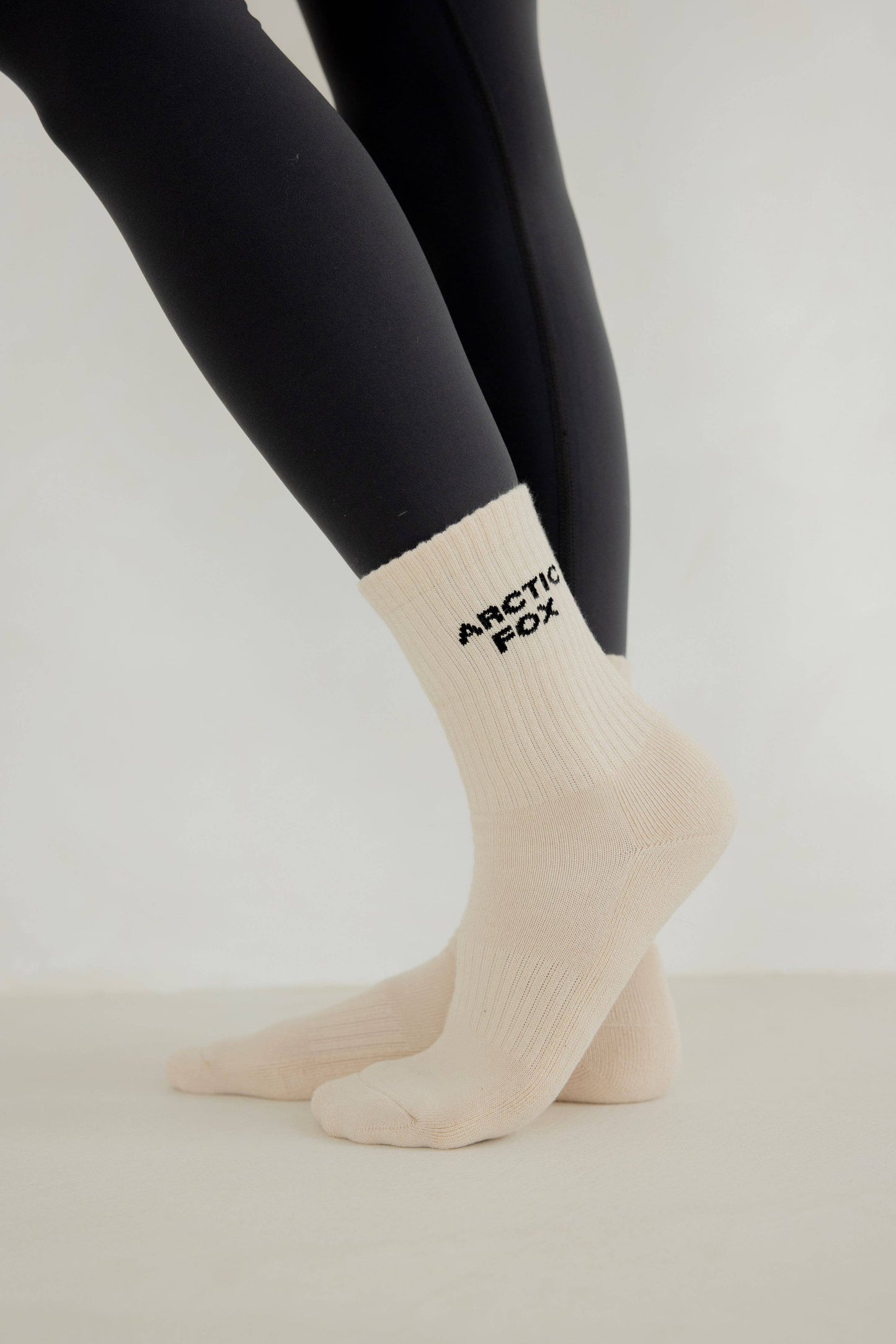Sporty Socks - 100% Bamboo - Off White - AW25
