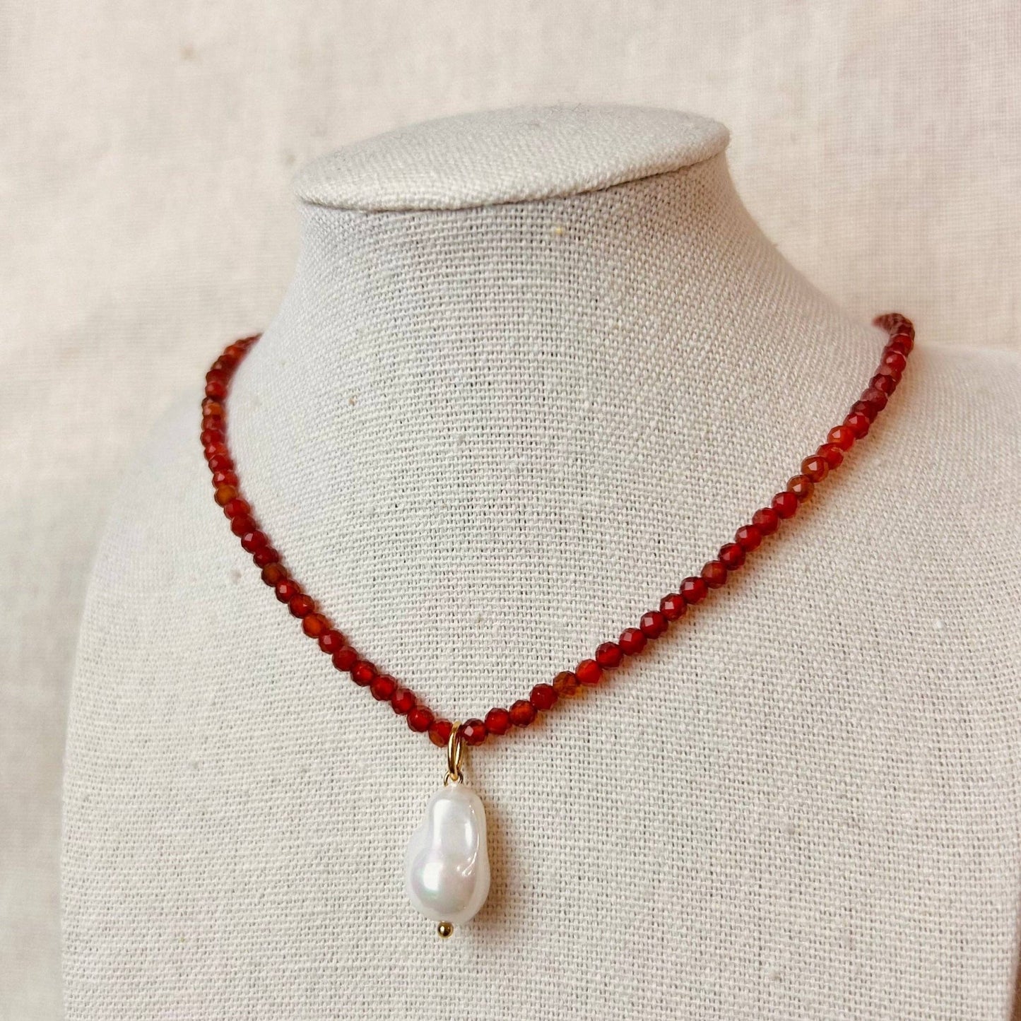 Everyday Beaded Pendant Necklace - MarramTrading.com