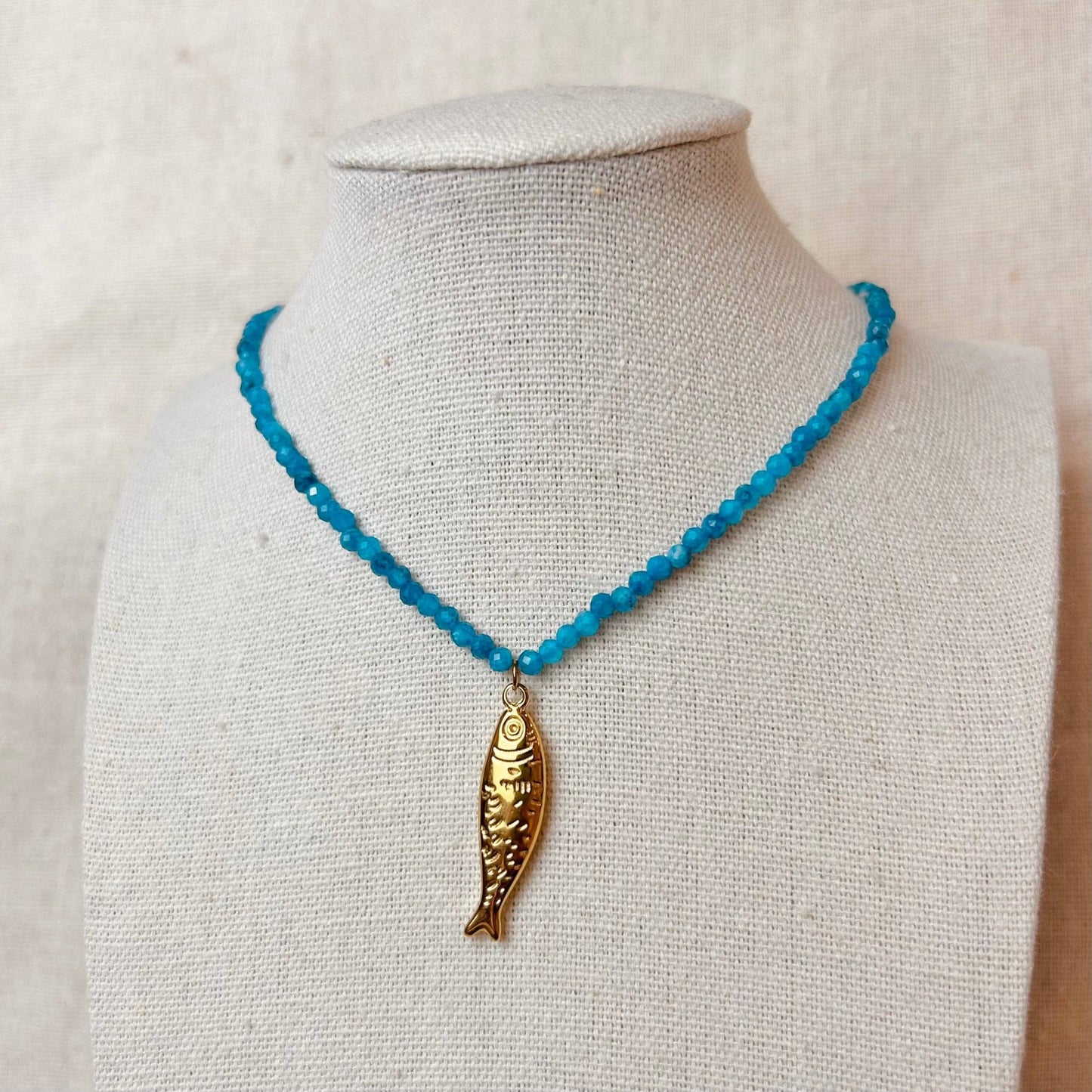 Everyday Beaded Pendant Necklace - MarramTrading.com