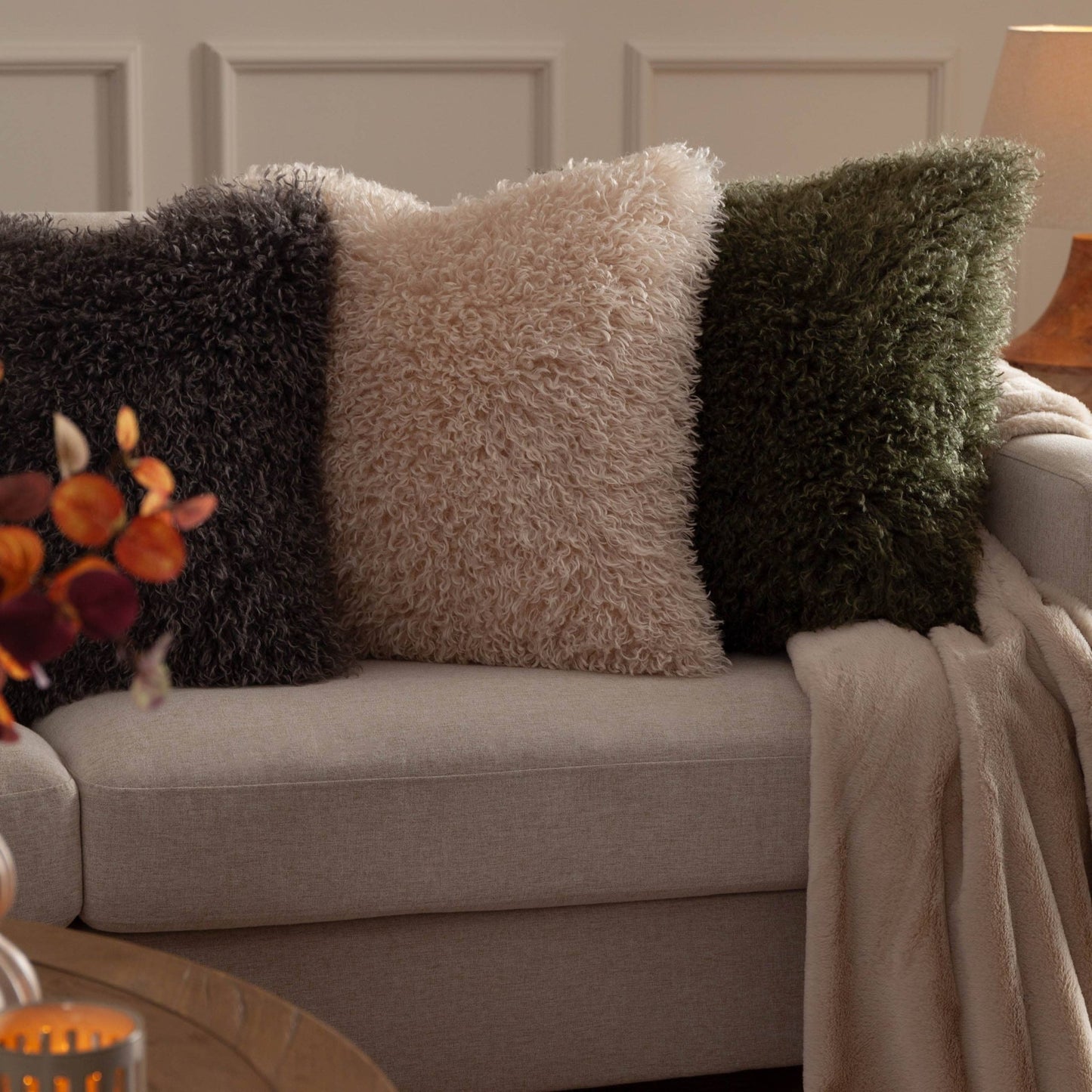 Faux Fur Cushion - MarramTrading.com