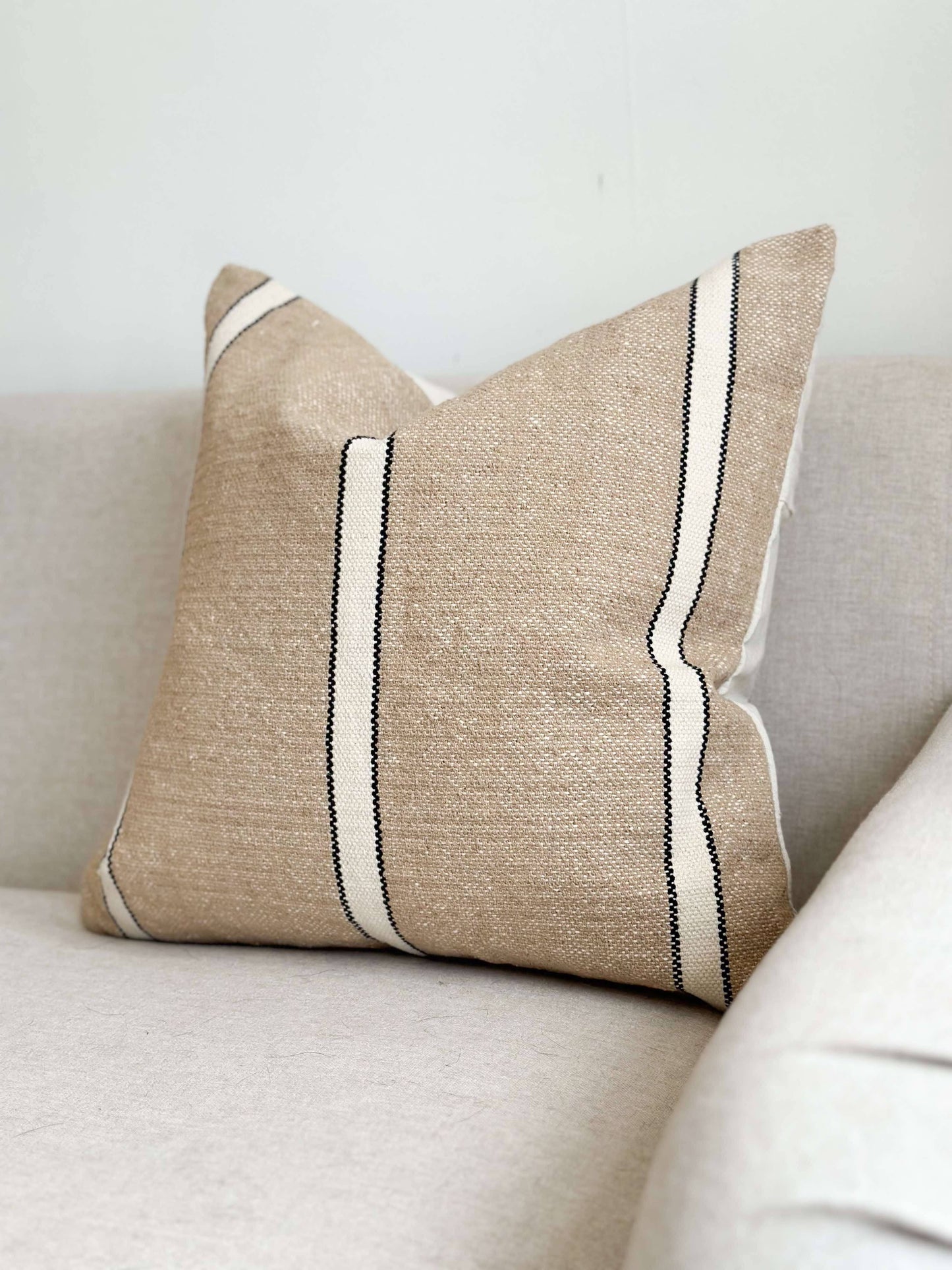 India Luxe Cotton Cushion Cover Sizes – Beige, Cream & Blac