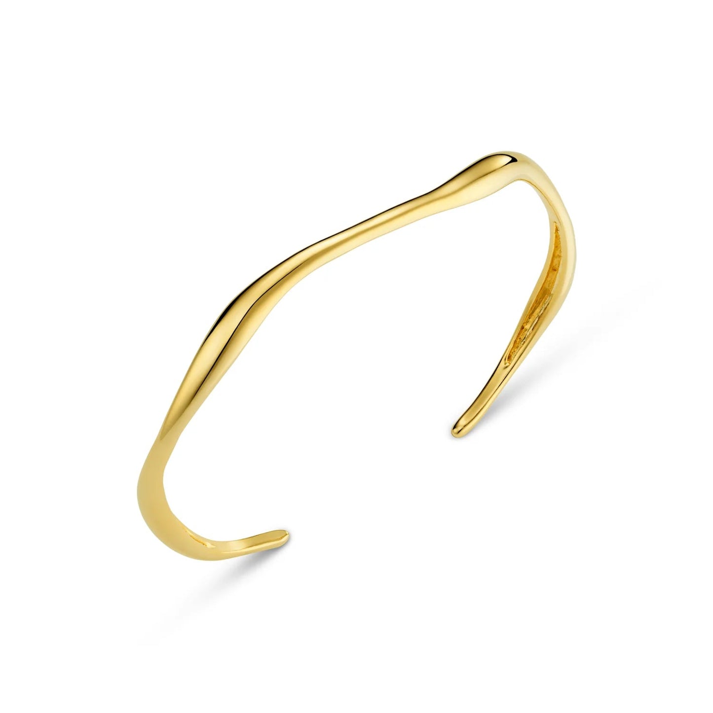 Fine Wave Bangle - MarramTrading.com