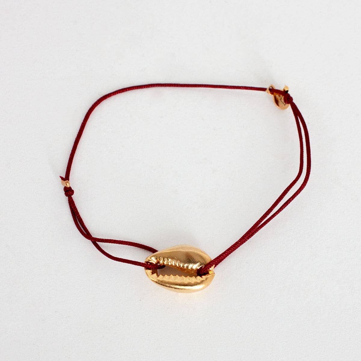 Gold Cowrie Shell Bracelets, Assorted Colours - MarramTrading.com