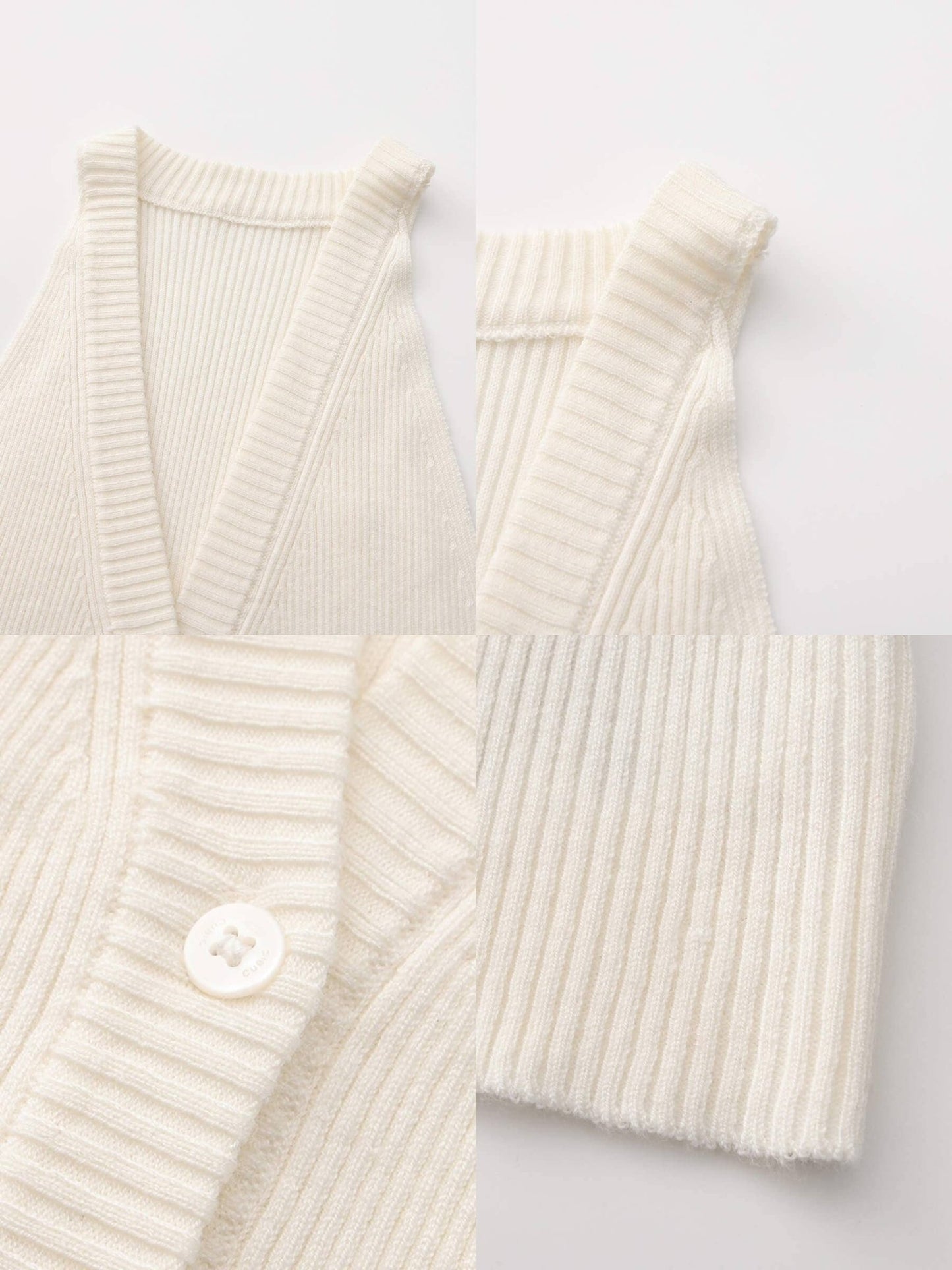 Halter Neck Off - Shoulder Cardigan Vest - MarramTrading.com