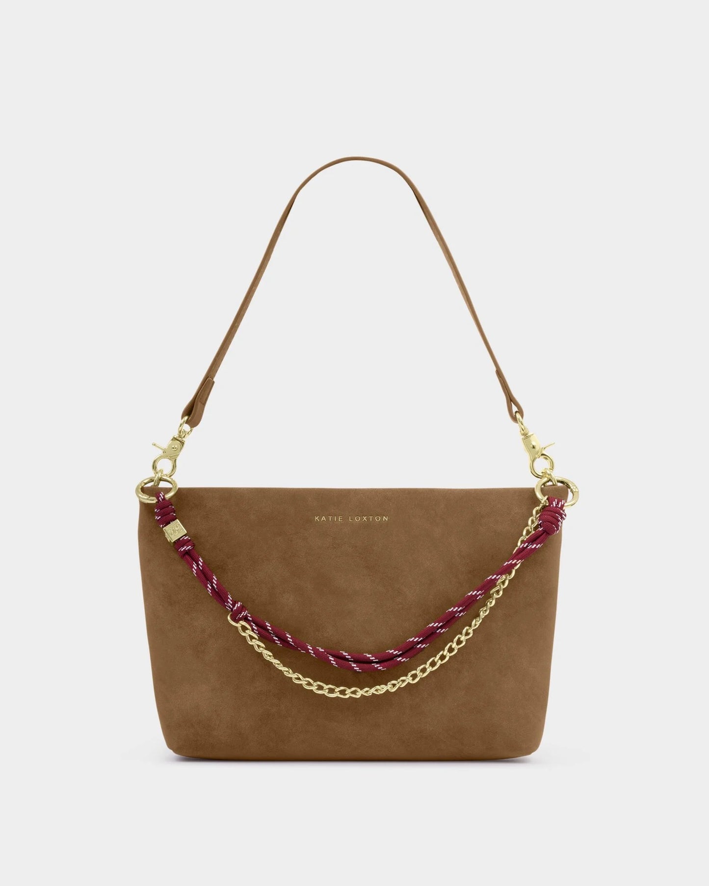 Suedette Shoulder Bag