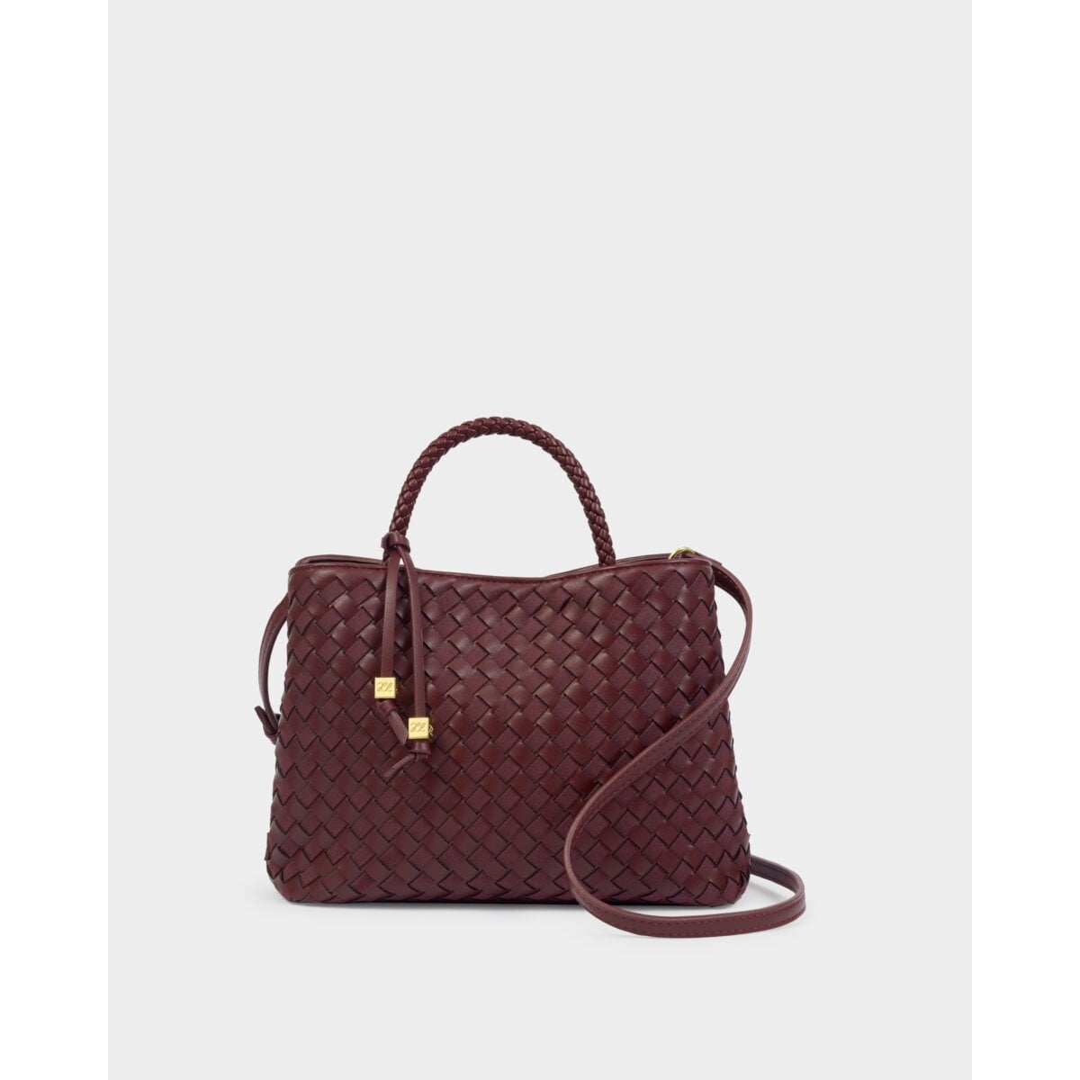 Hand Woven Top Handle Bag