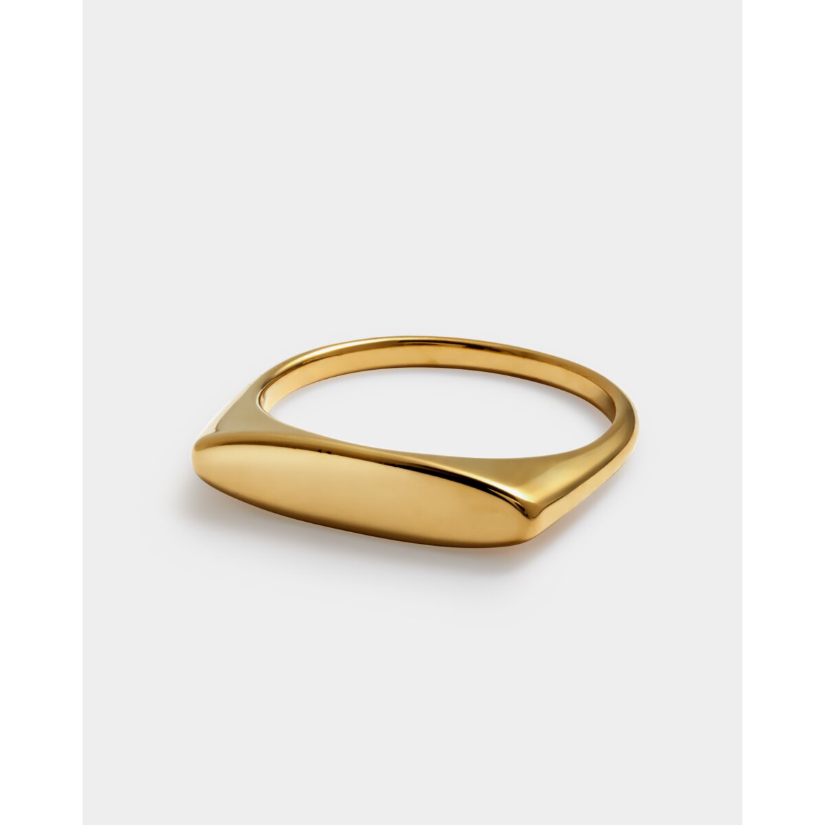 Signet Waterproof Gold Ring (Size Small/L)