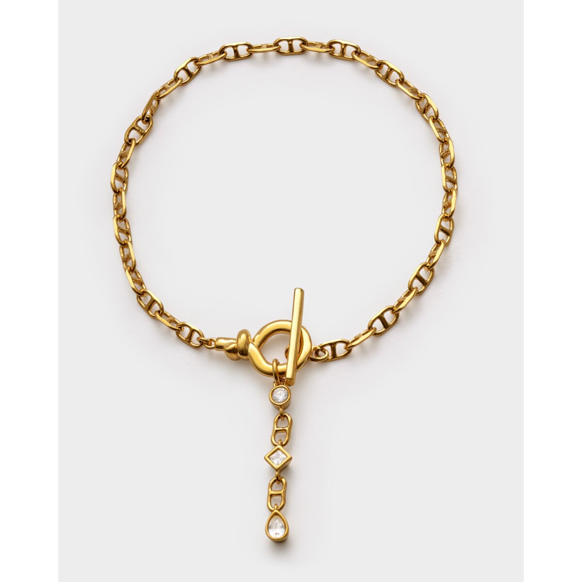 Champagne Hour Waterproof Gold Bracelet