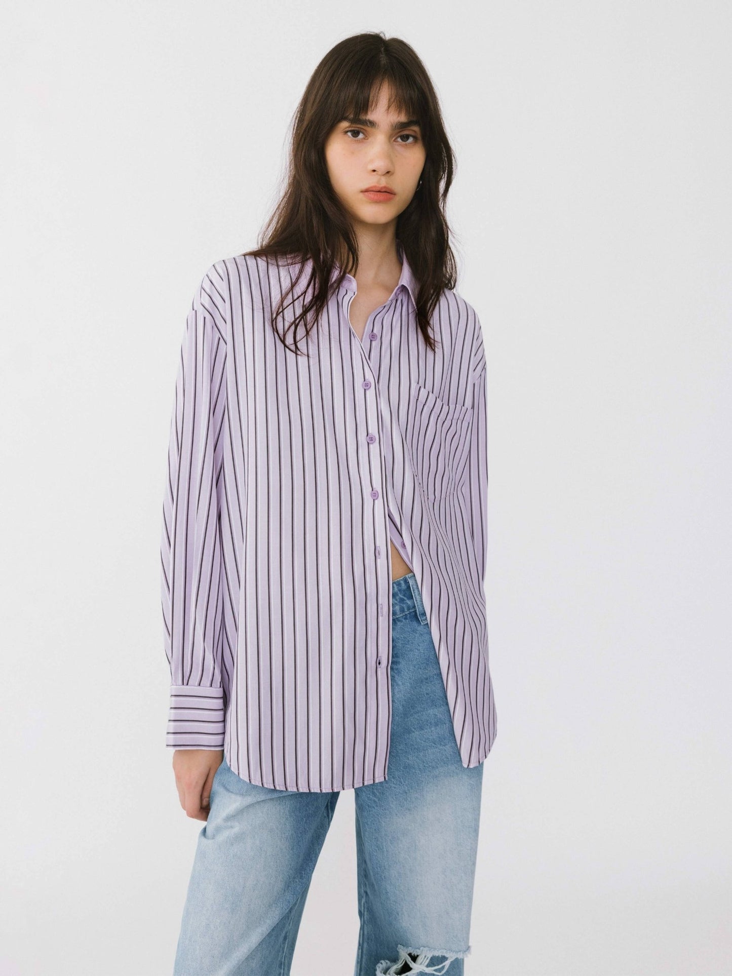 Long Pinstripe Shirt - MarramTrading.com
