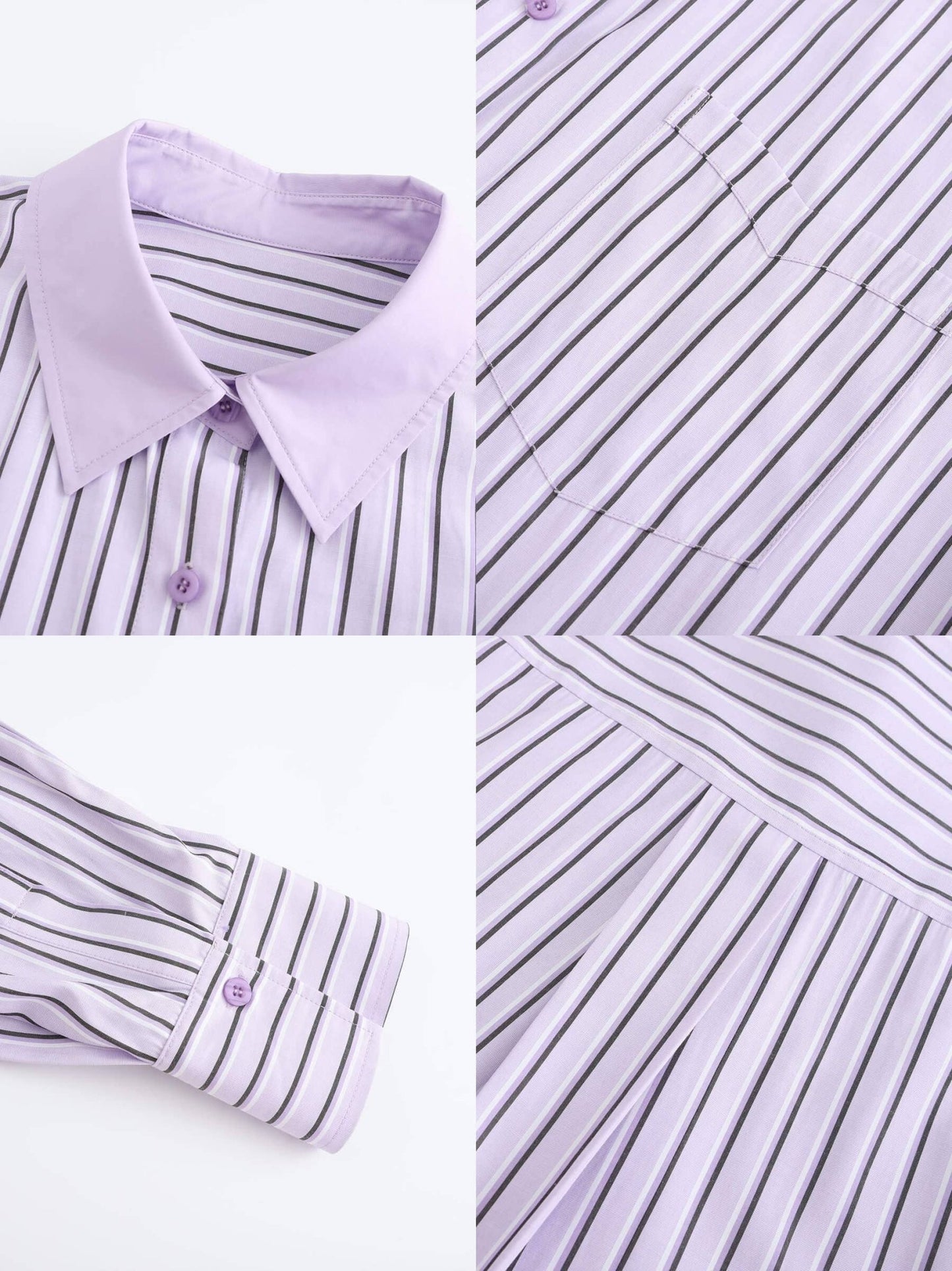 Long Pinstripe Shirt - MarramTrading.com