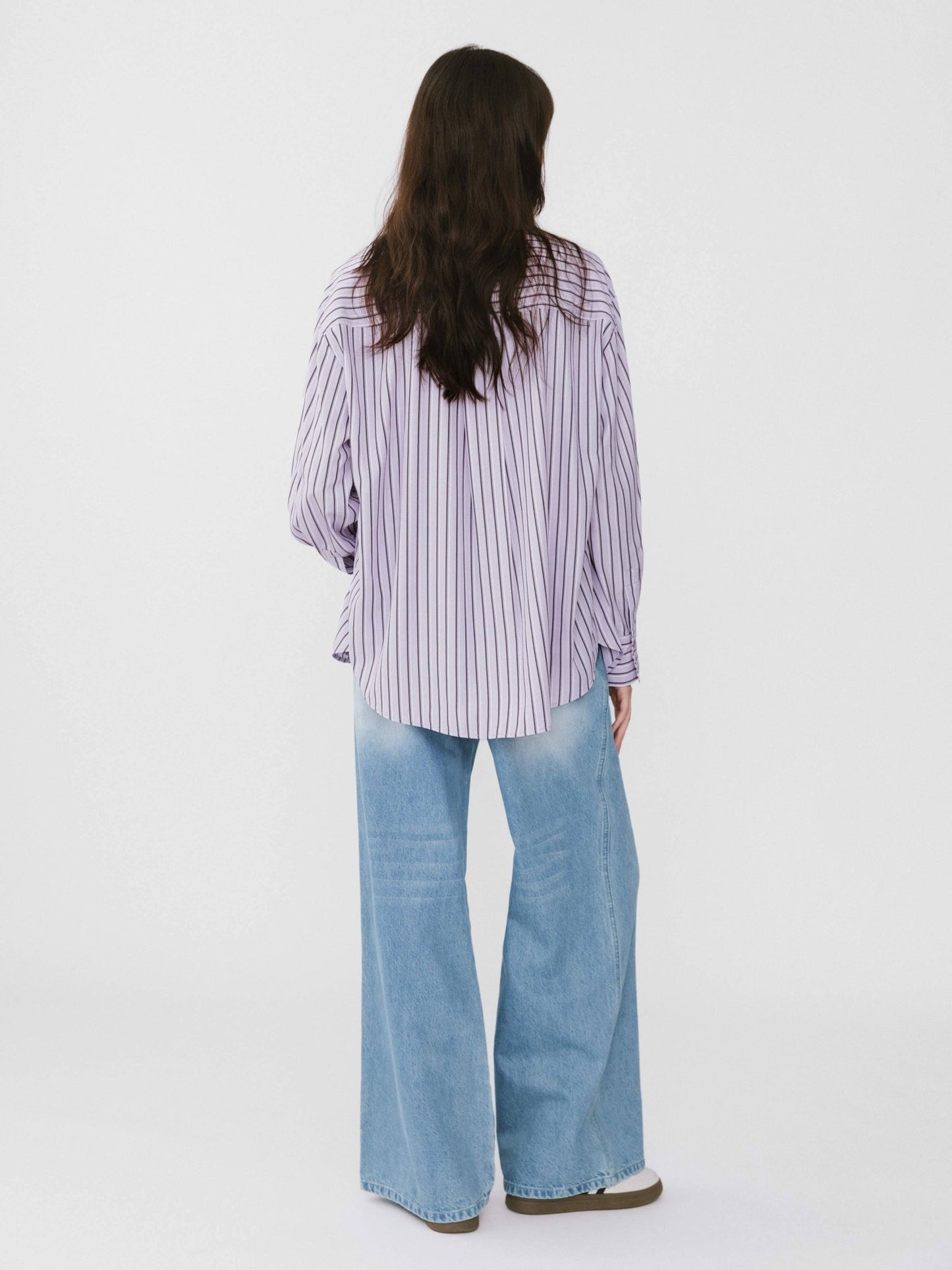 Long Pinstripe Shirt - MarramTrading.com