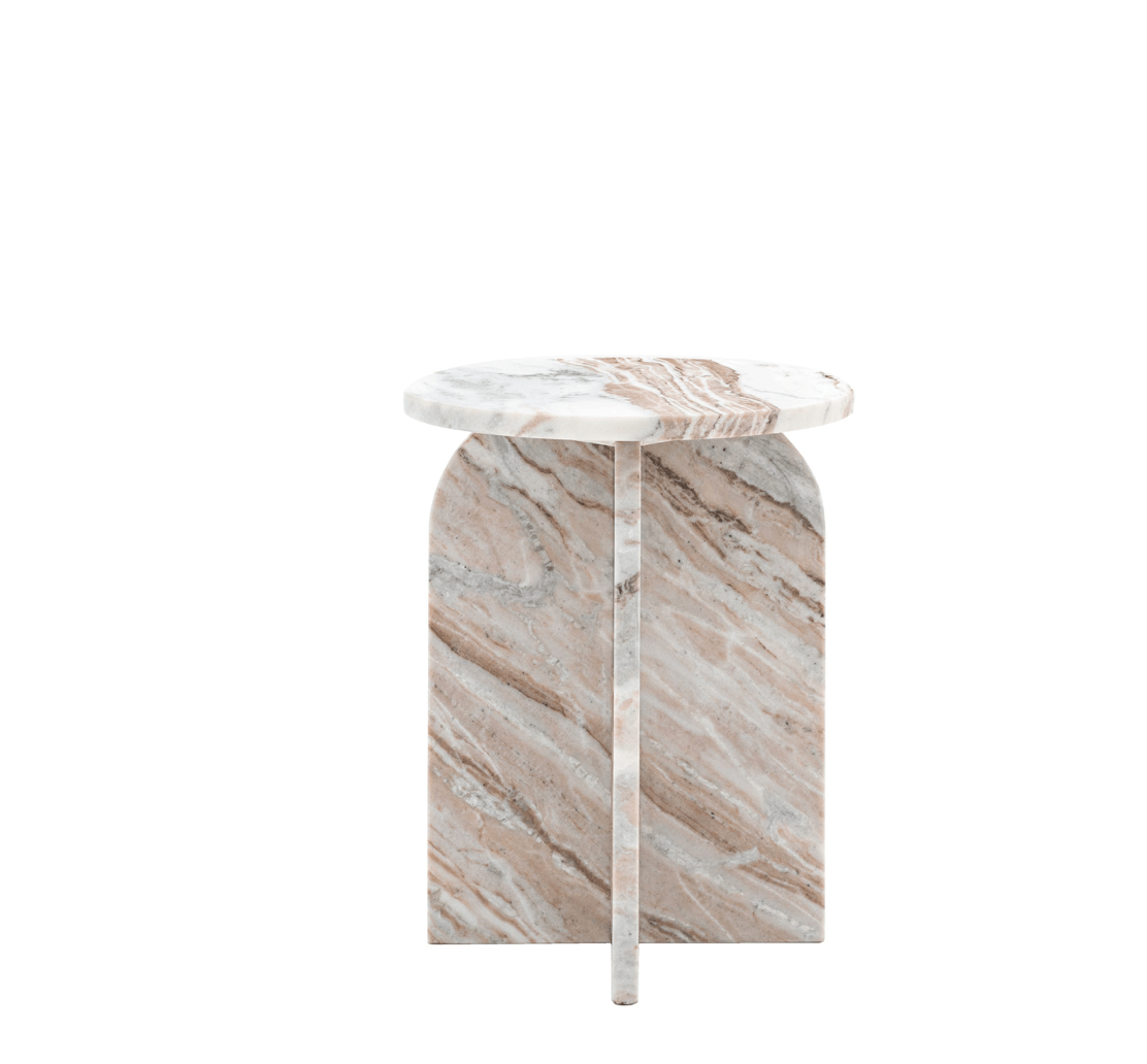 Marble Side Table - MarramTrading.com