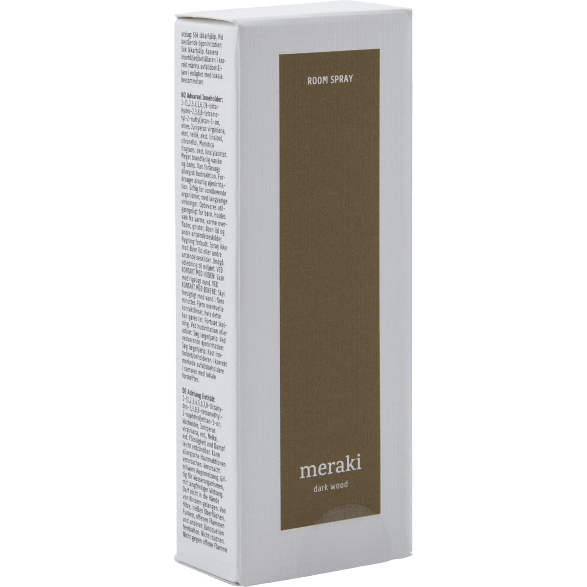 Meraki Dark Wood Room Spray - MarramTrading.com