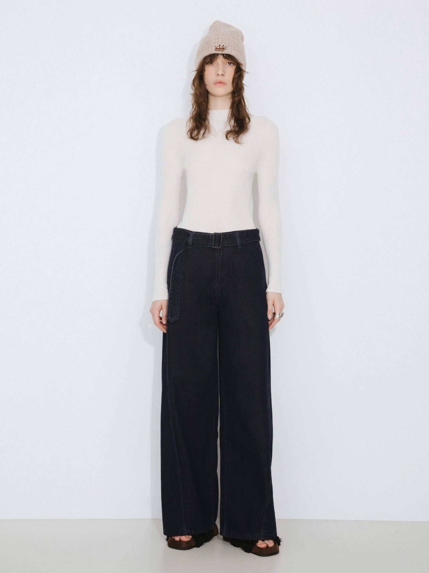 Merino Wool Turtleneck Knitwear Jumper - MarramTrading.com