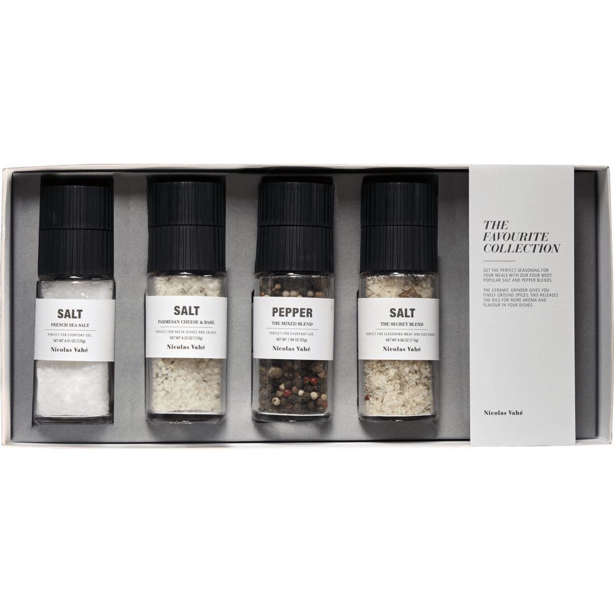 Nicolas Vahé favourite Salt & Pepper collection - MarramTrading.com