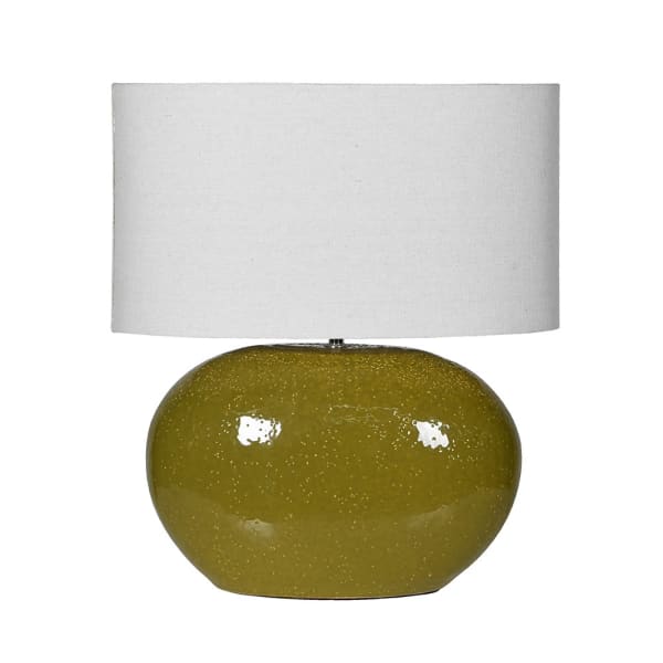 Oval Olive Lamp - MarramTrading.com