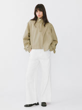 Load image into Gallery viewer, Overlay Cropped Trench Coat - MarramTrading.com
