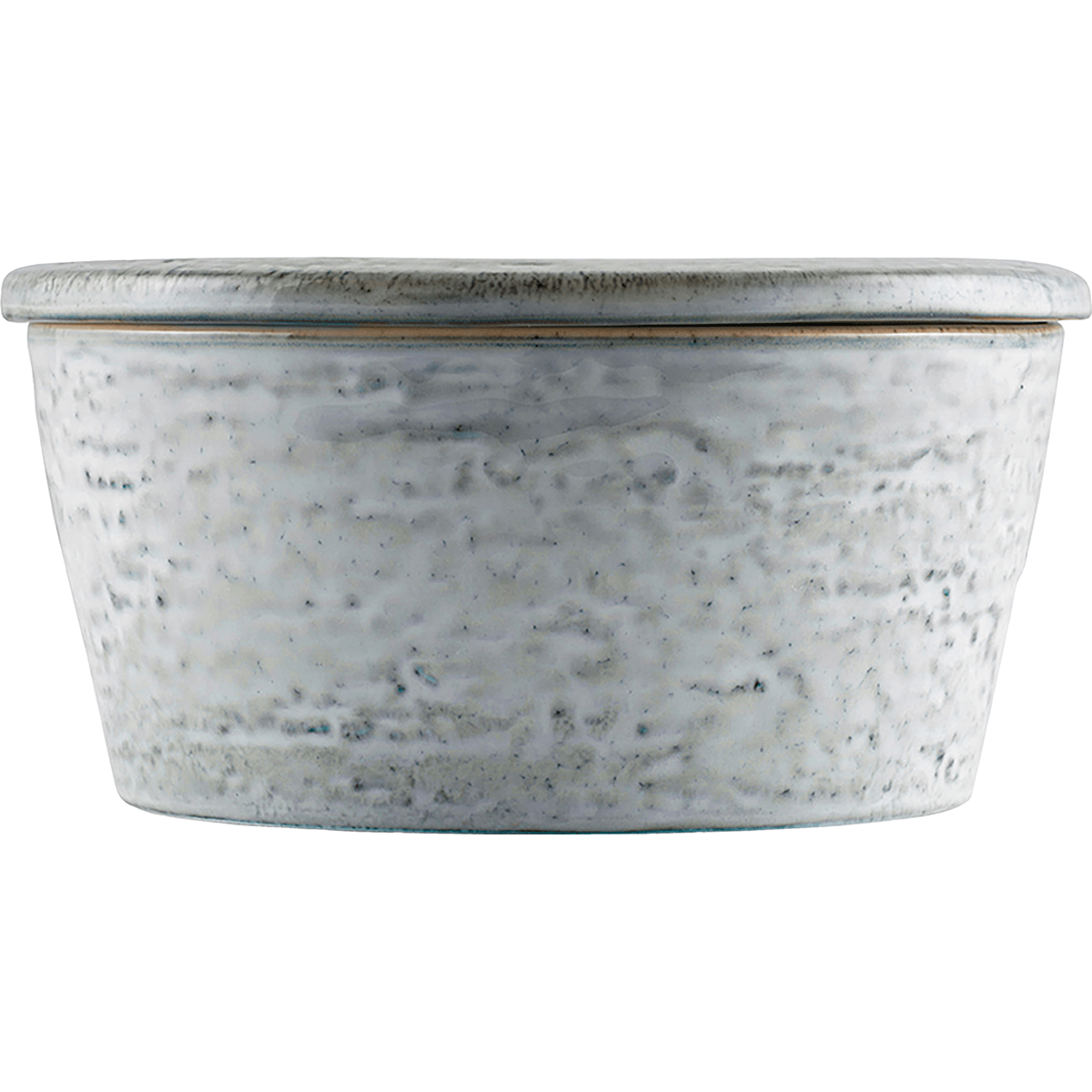Rustic Grey/Blue Storage Jar with Lid - MarramTrading.com
