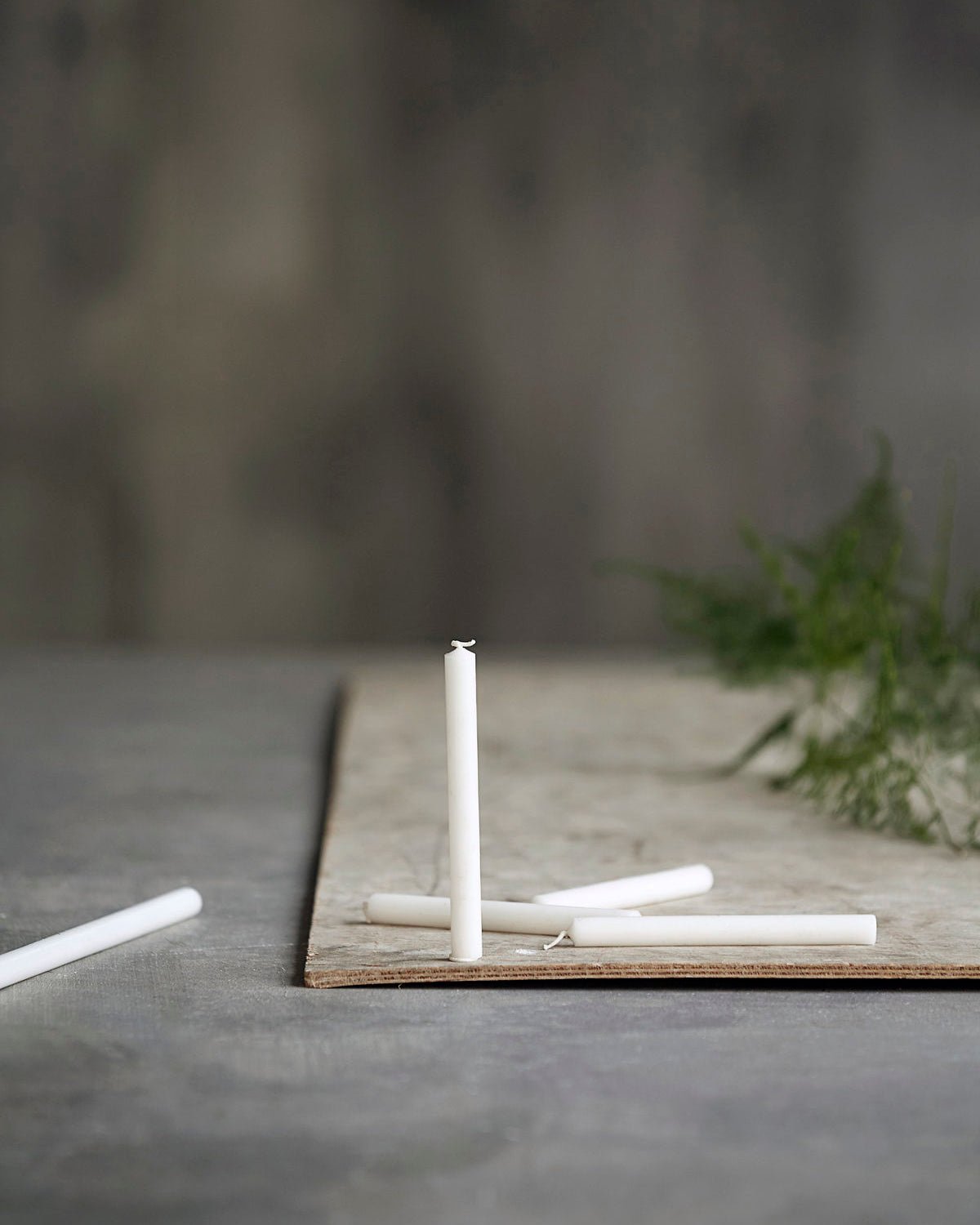Small pencil candles