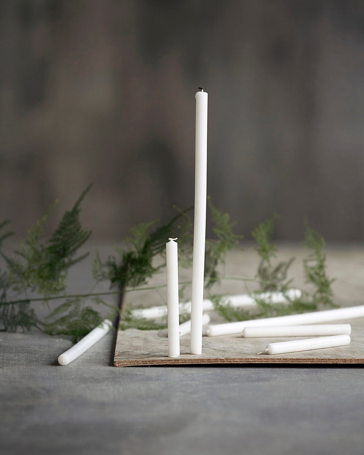 Small pencil candles