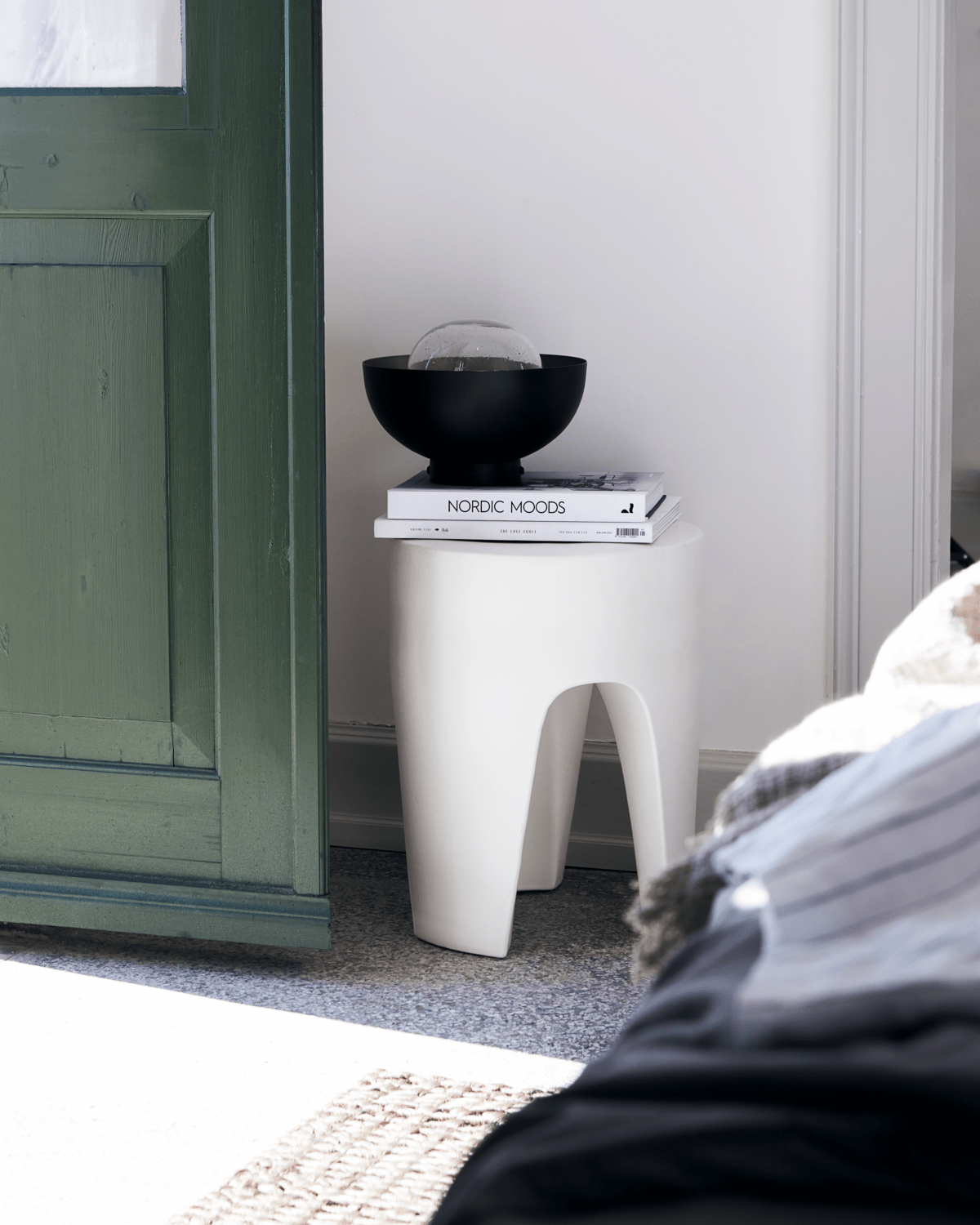 Snow Side Table - MarramTrading.com