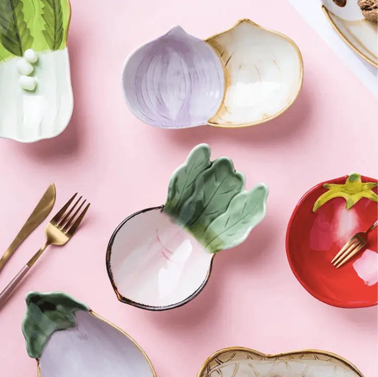 Vegetable Shaped Dish Tomato