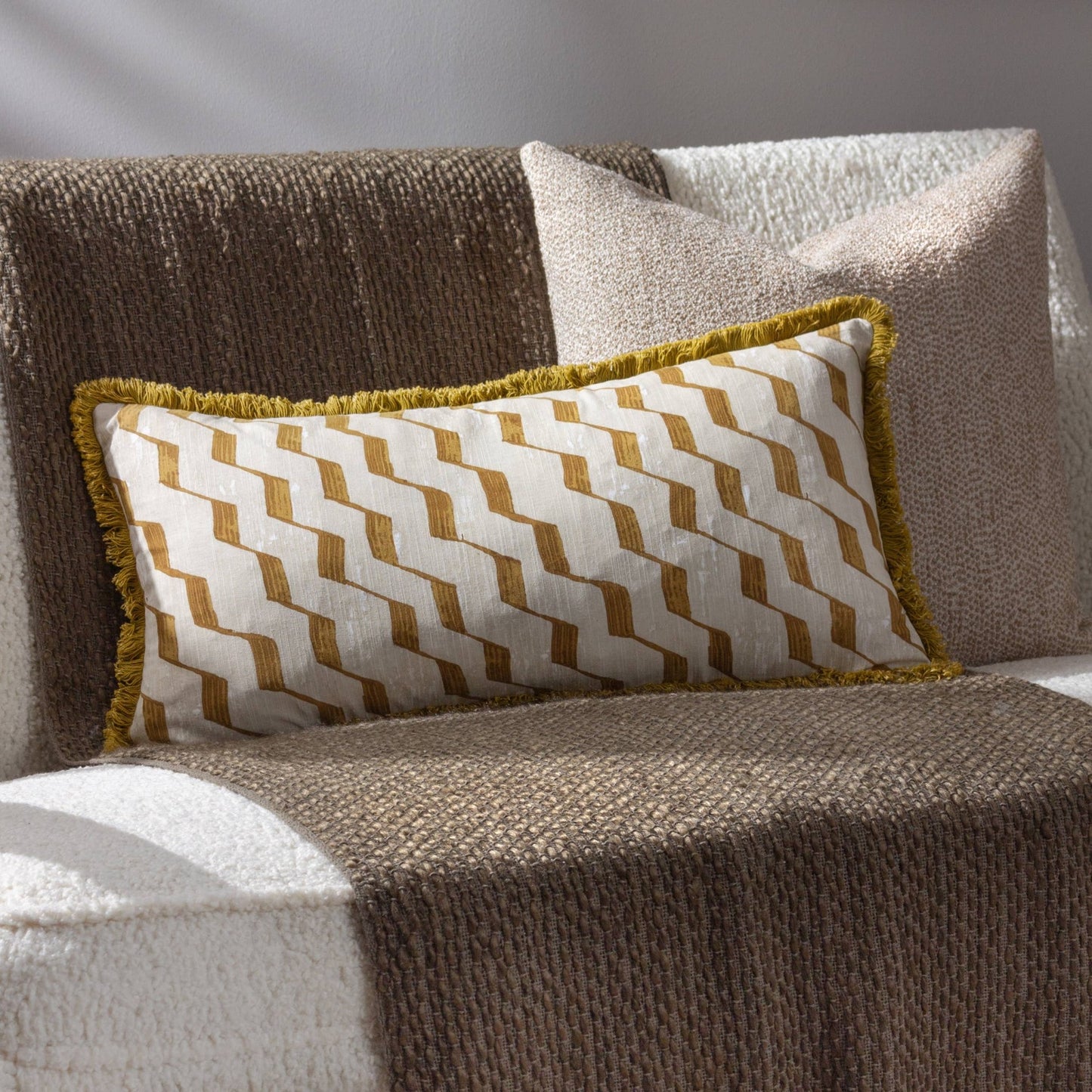 Zabine Cushion Honey - MarramTrading.com