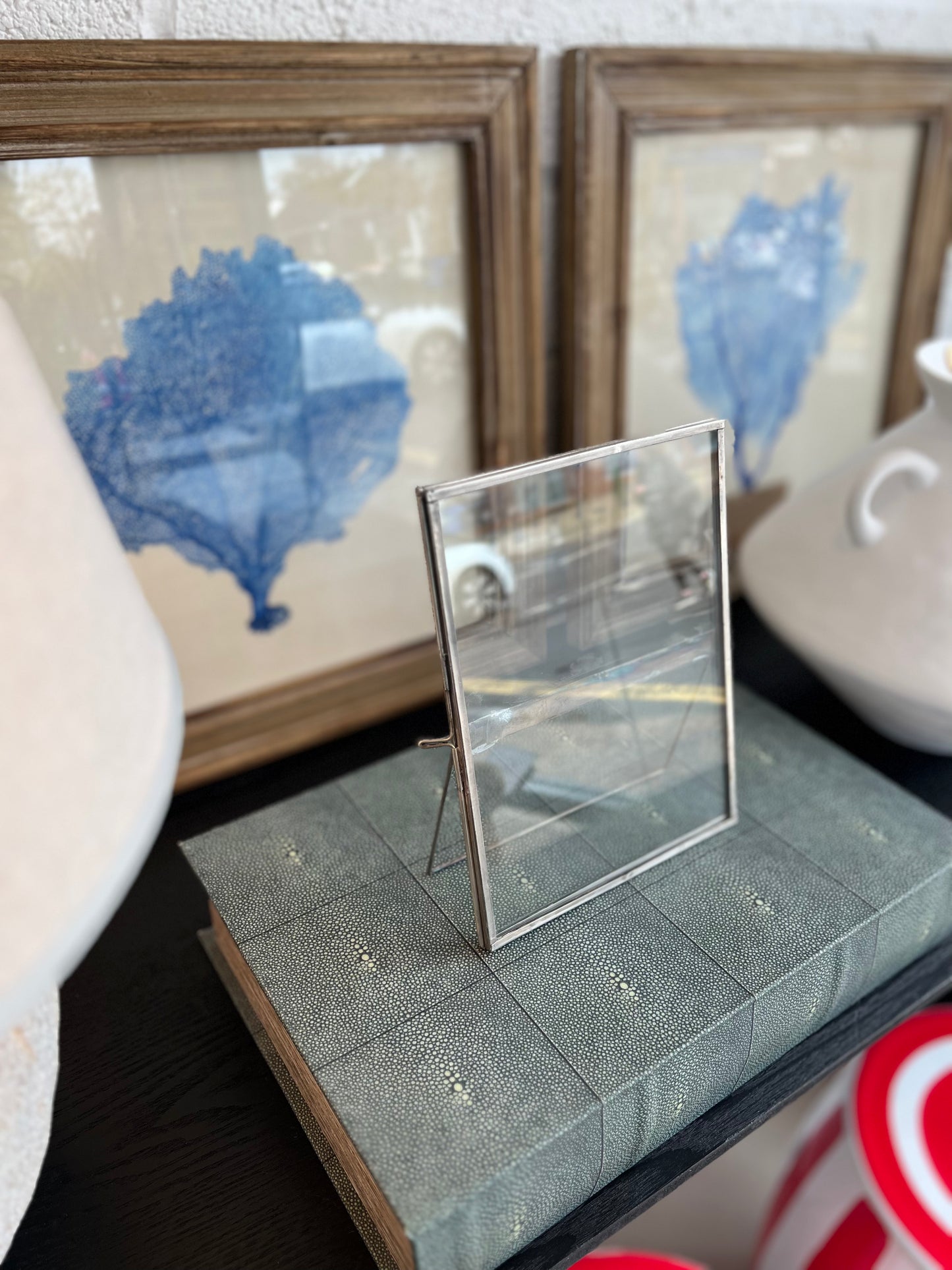 Large Pewter Photo Frame