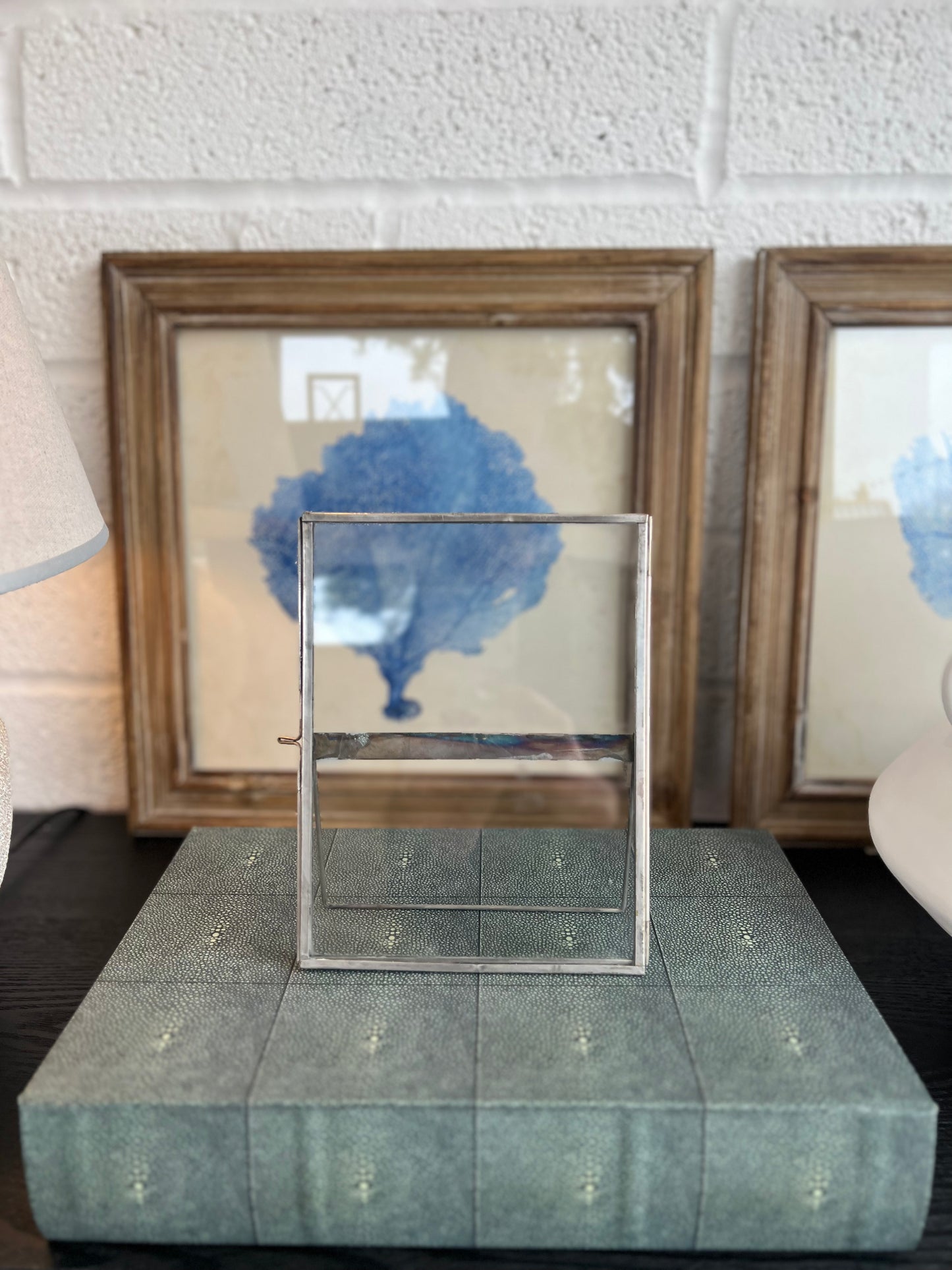 Large Pewter Photo Frame